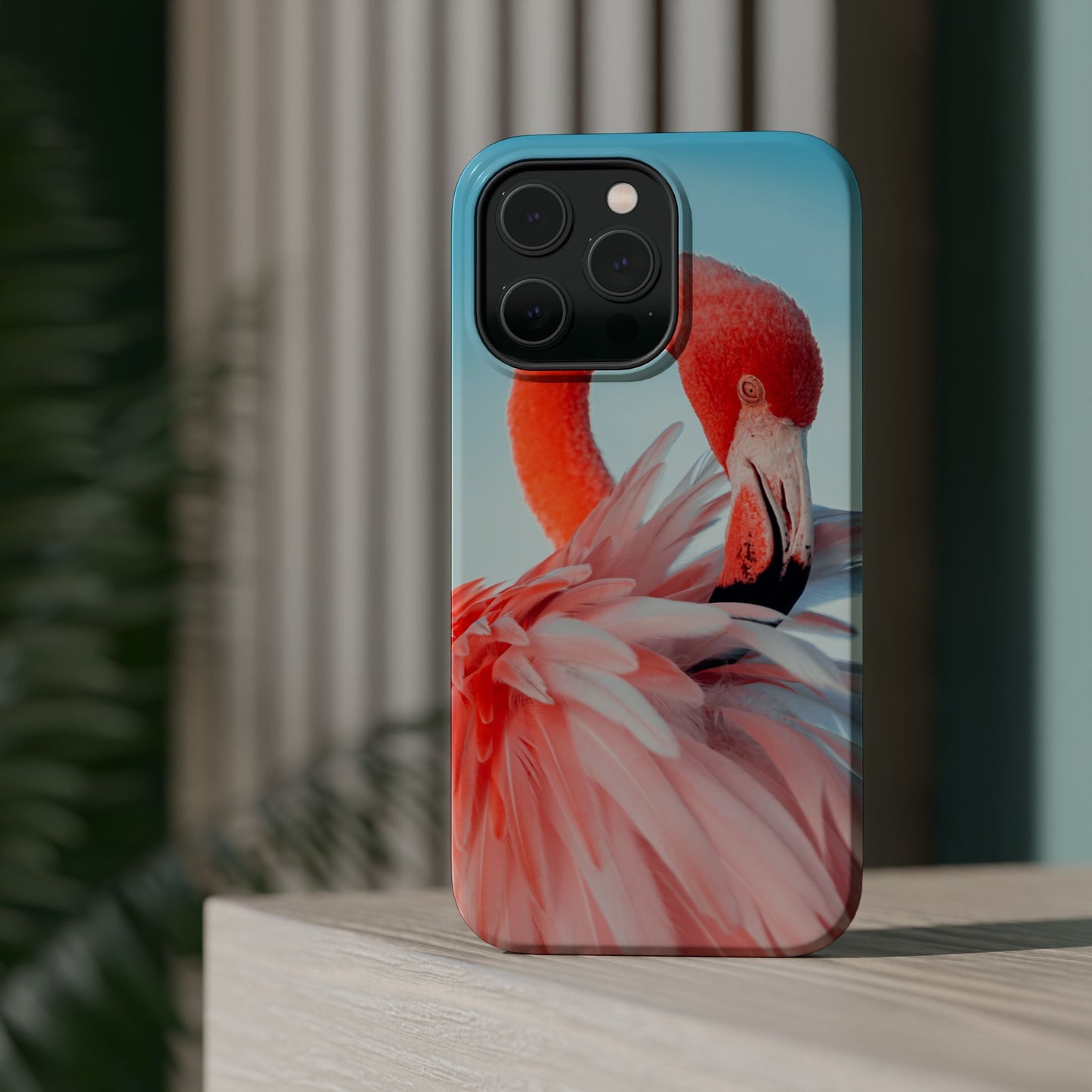 Vibrant Flamingo, Tropical MAGNETIC Phone Case