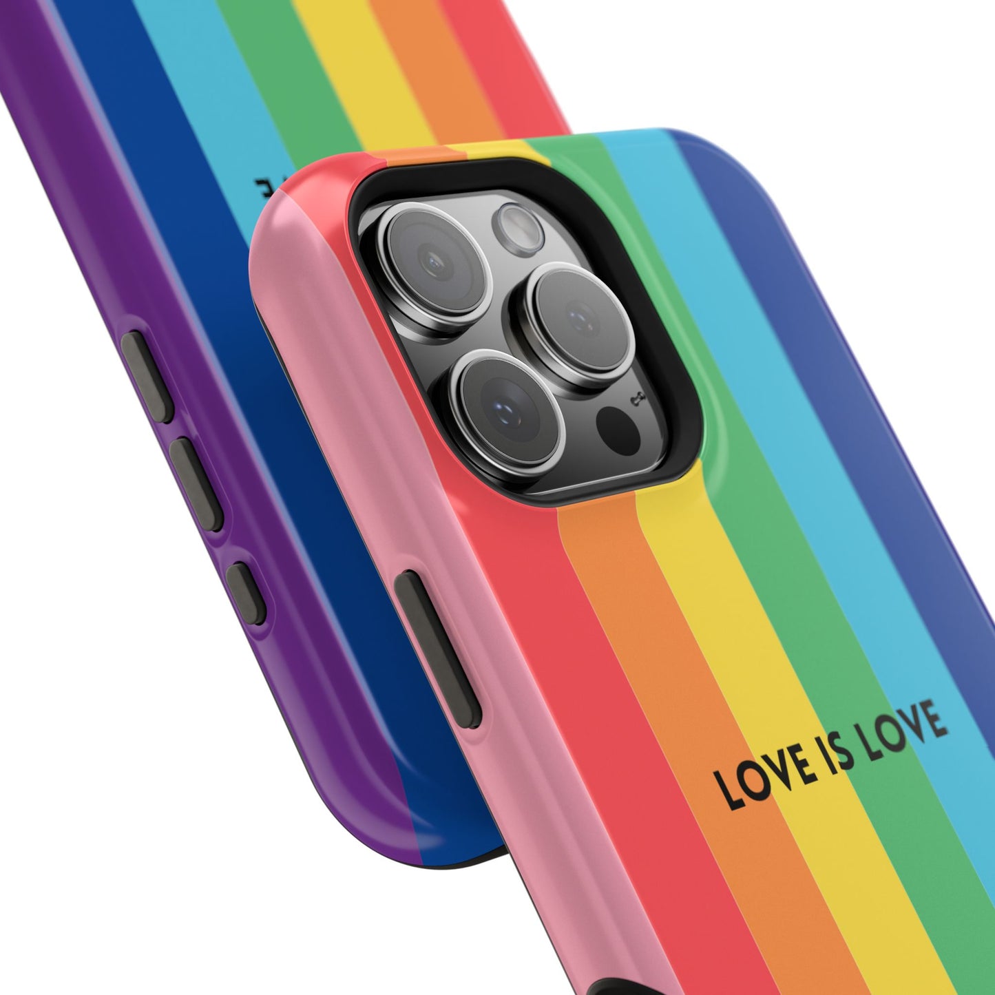 lOVE IS LOVE- Rainbow, LGBTQ+ Pride MAGNETIC Phone Case