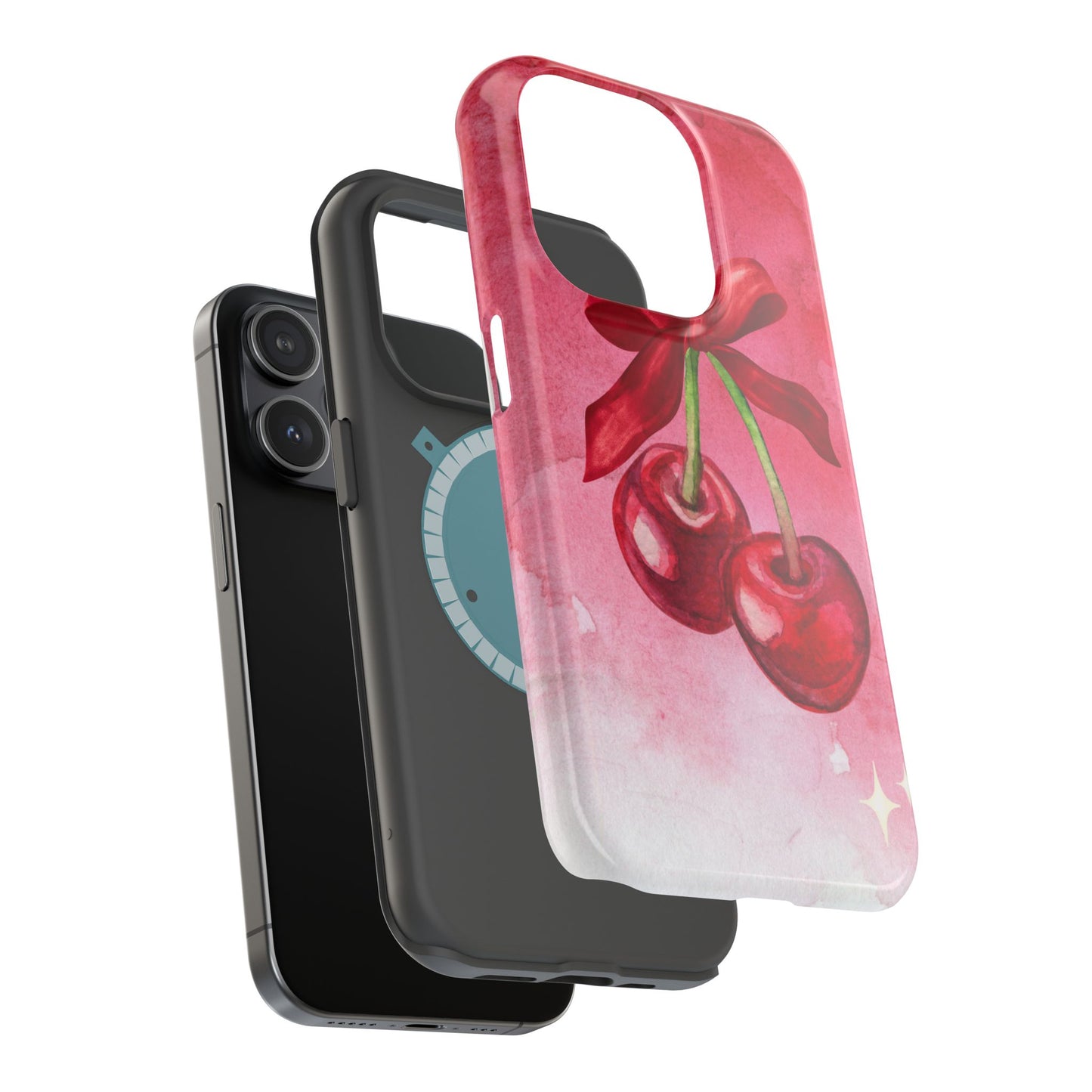 Chic Cherry Magnetic Tough Cases for iPhone