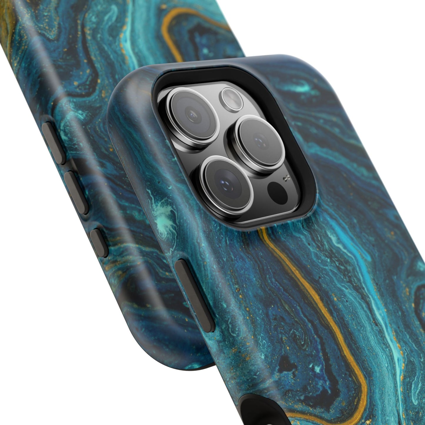 Marble Print MAGNETIC, Unique Tough Phone Case
