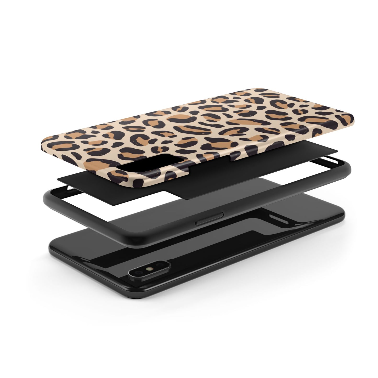 Stylish Leopard Print Tough Phone Cases
