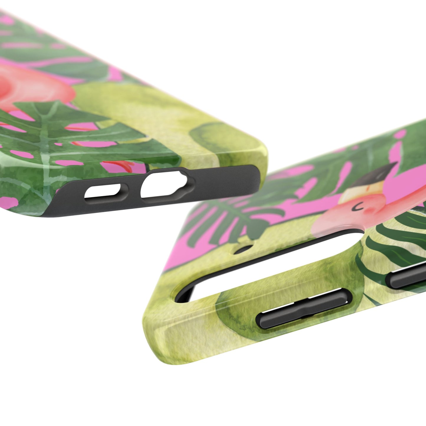 Tropical Flamingo, Cute, Summer Vibes Tough Phone Case