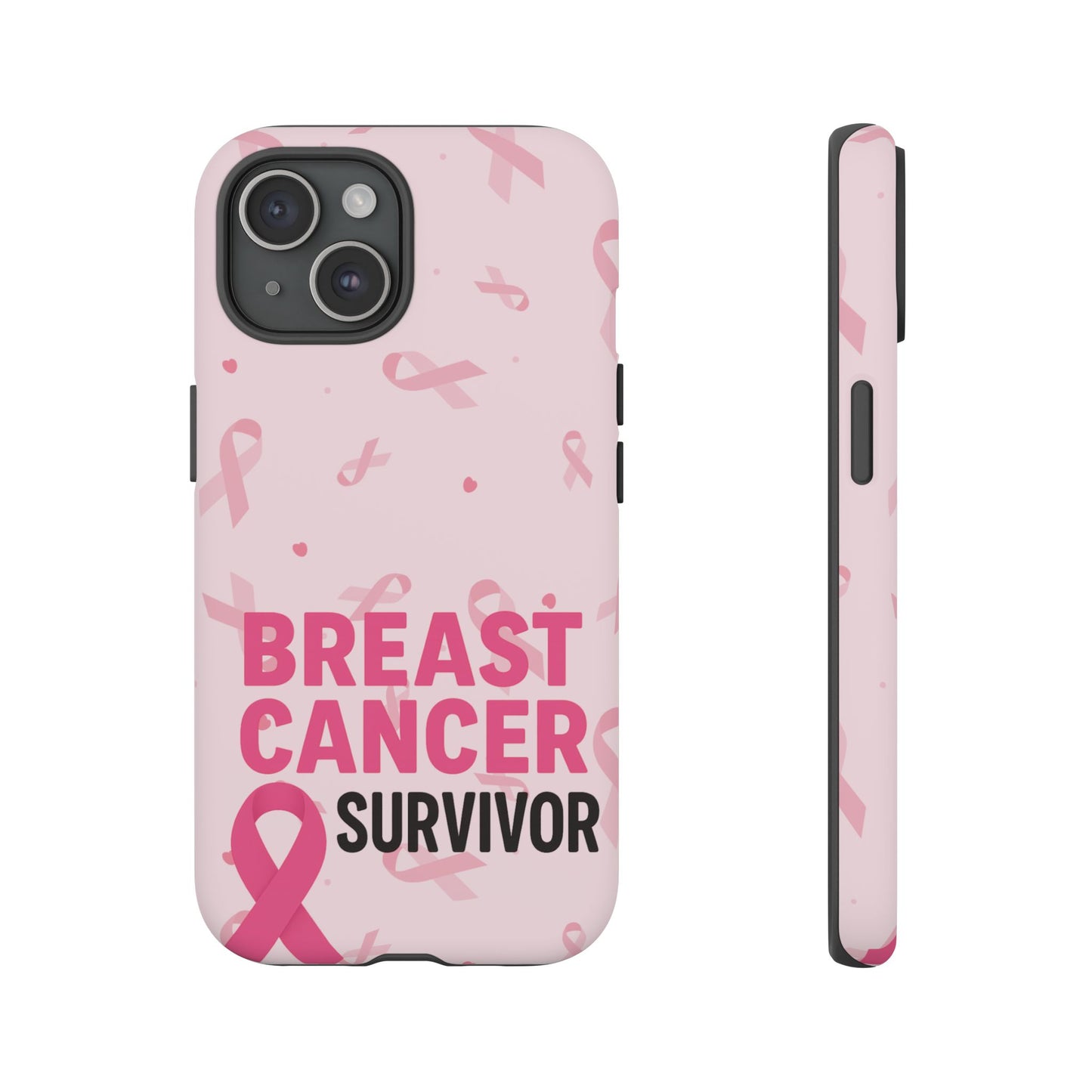 Breast Cancer Survivor Phone Case - Supportive Gift for Fighters, Fighters & Cherished Friends, Awareness Month Essentials