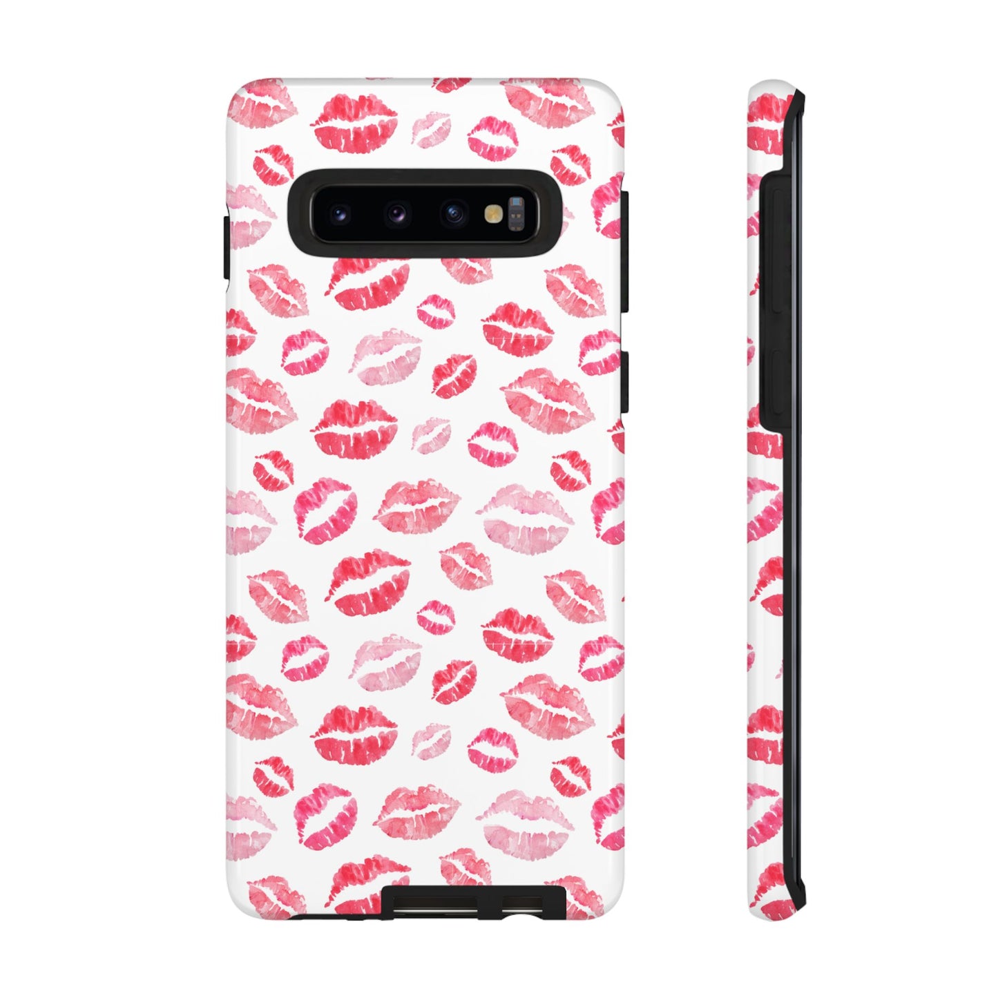 Kiss Pattern Tough Phone Cases, Cute, Unique for Samsung