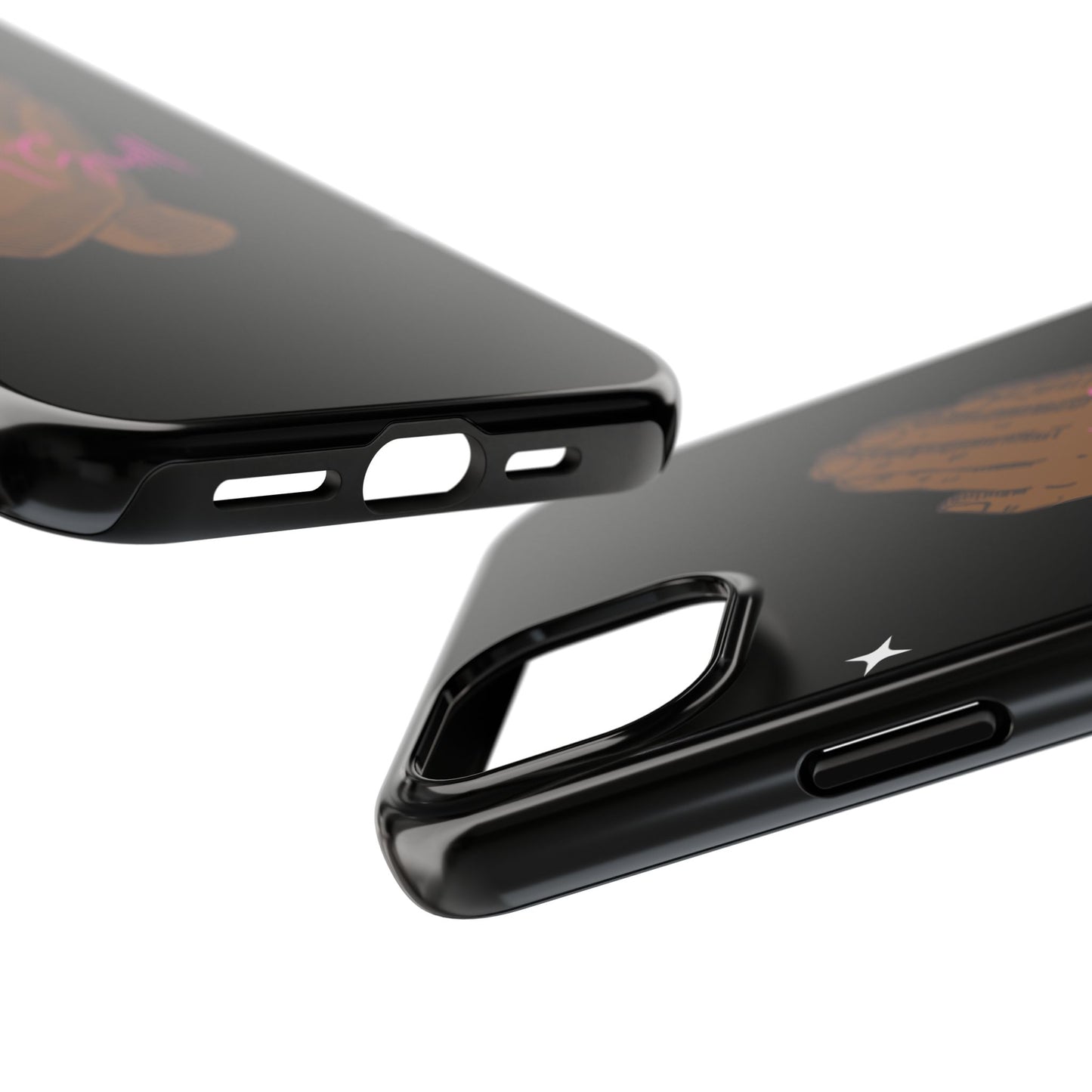 Phone Cases - 'Look at God' Praying Hands Religious Design Tough Case for iPhone