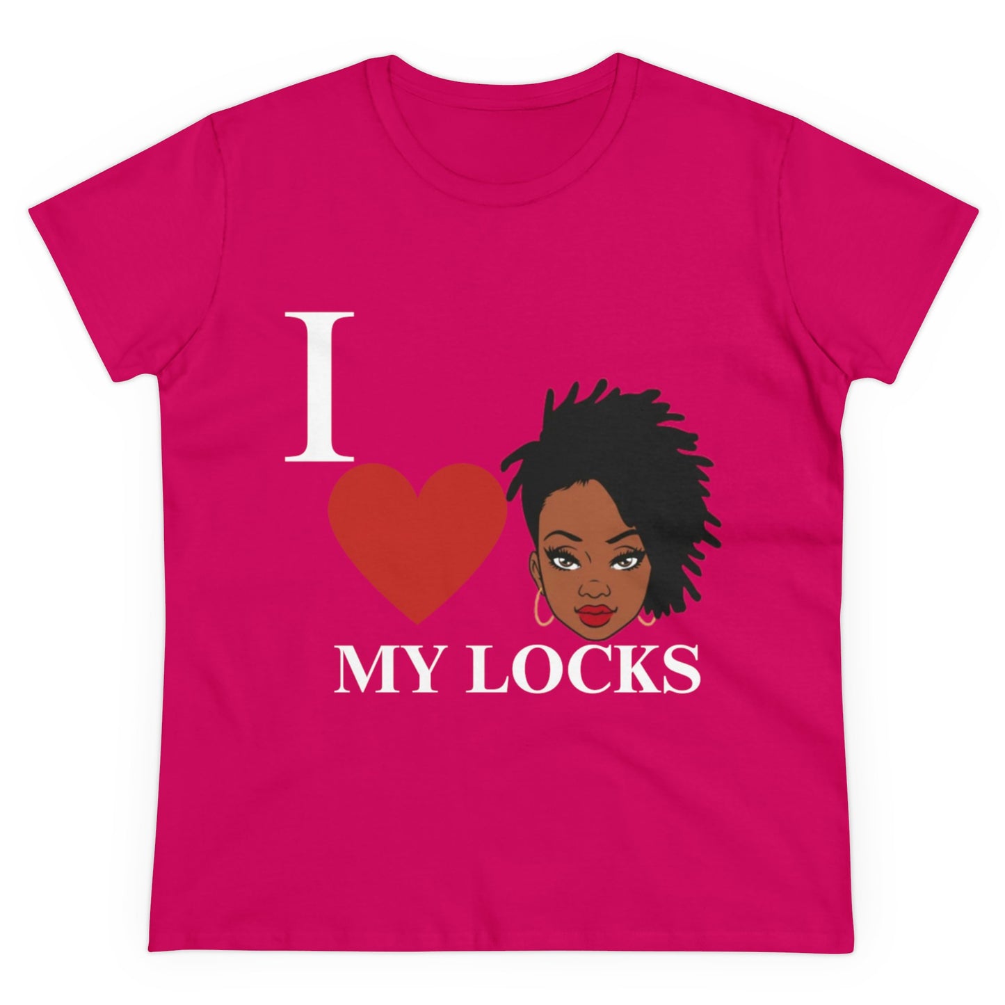 Women's Cotton Tee - Natural Hair Celebration Tee - Celebrate Natural Hair