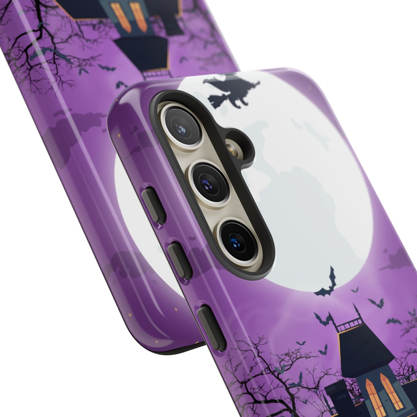 Halloween Haunted, Spooky House, Witchy Vibe Phone Case for Samsung