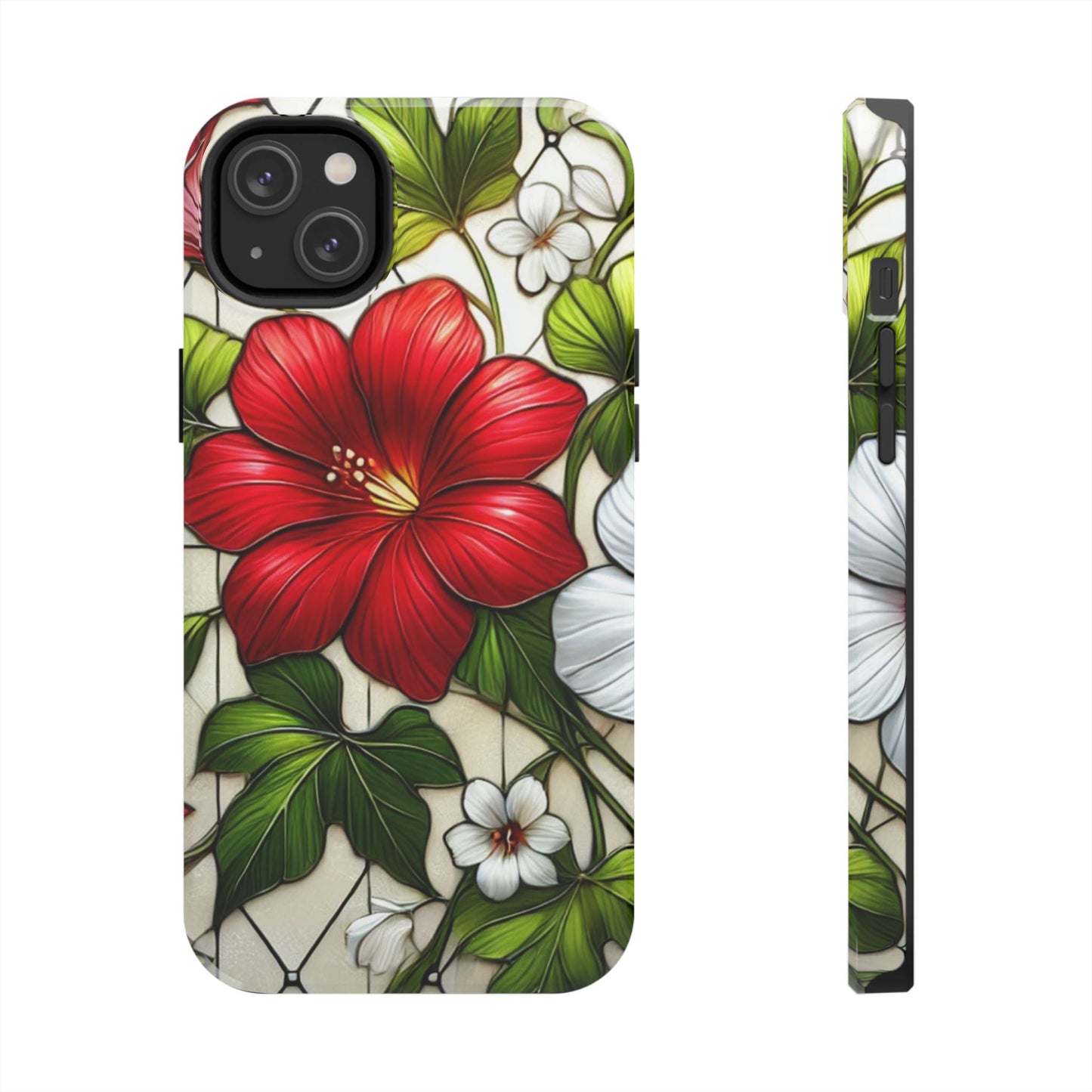 Tough Phone Case with Vibrant Floral Design - Perfect Gift for Nature Lovers