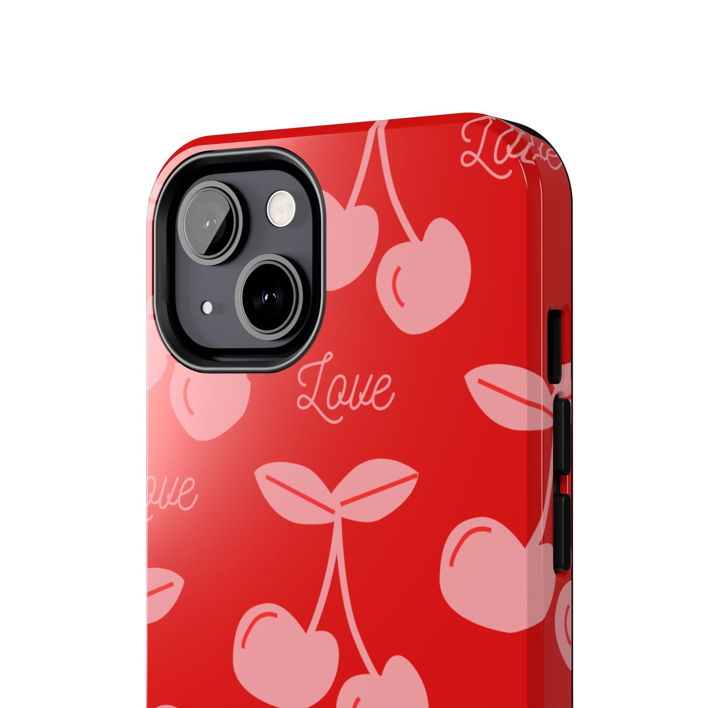 Cute Cherry Love Tough Phone Cases