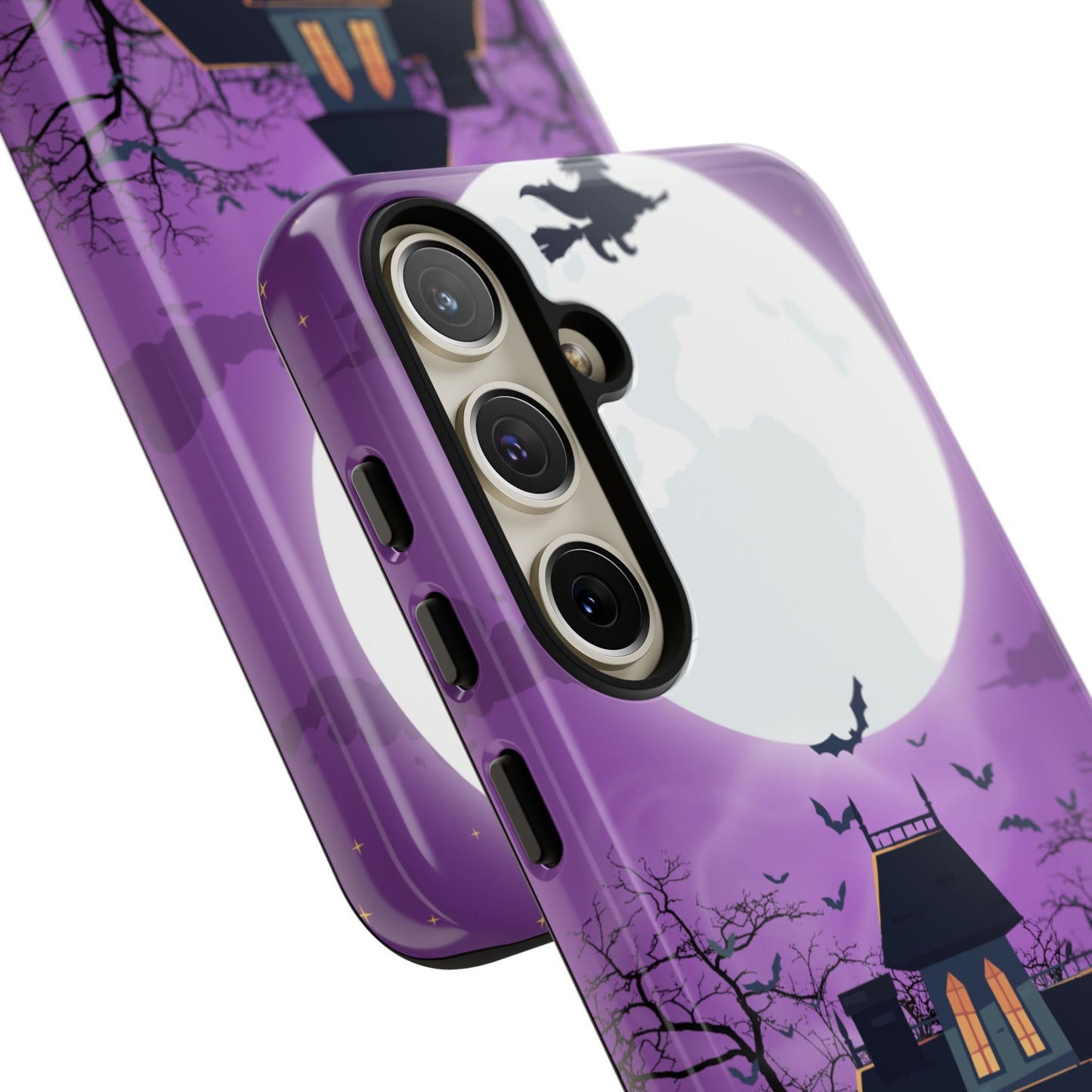 Halloween Haunted, Spooky House, Witchy Vibe Phone Case for Samsung