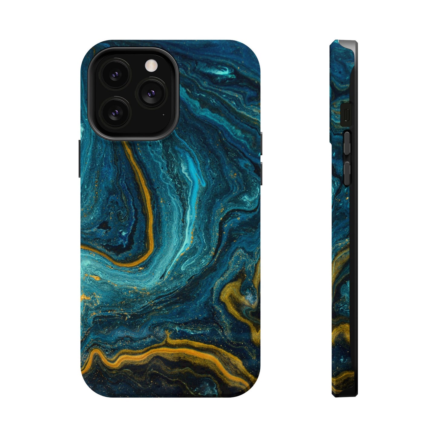 Marble Print MAGNETIC, Unique Tough Phone Case