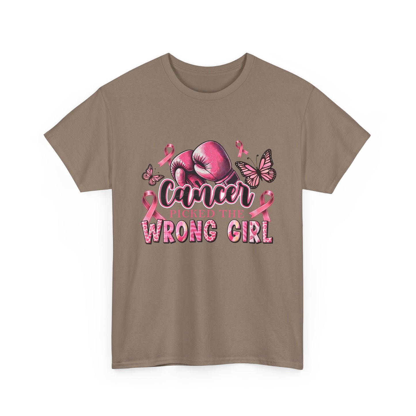 Cancer Awareness Tee - Picked the Wrong Girl Unisex Cotton Shirt