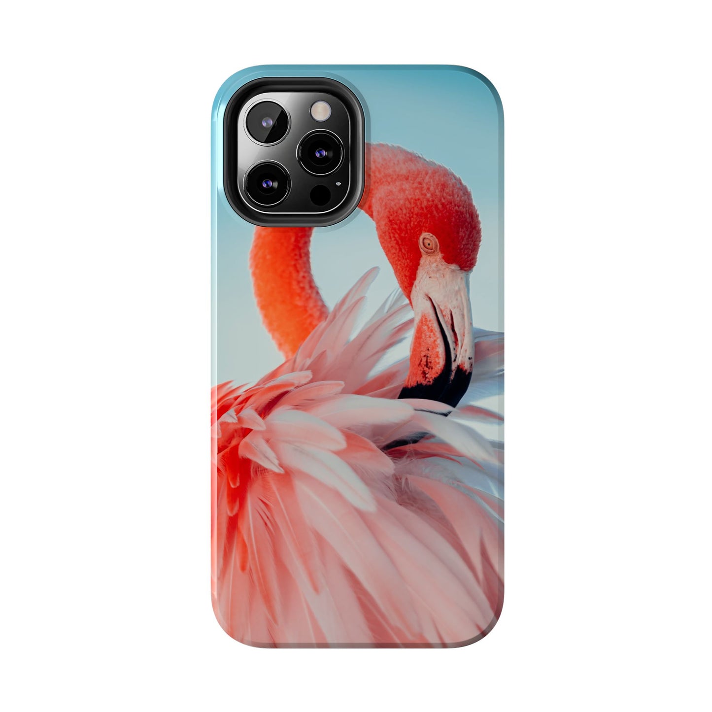 Vibrant Flamingo, Tropical Phone Case