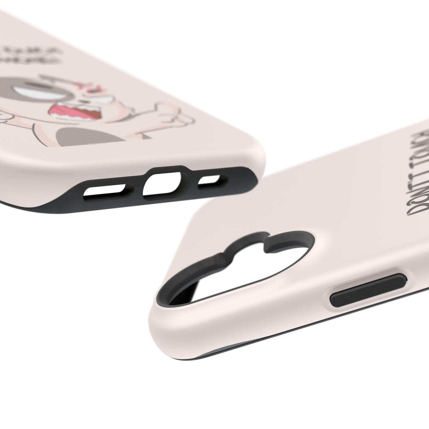 Funny Cat - Don't Touch My Phone! Tough MAGNETIC Phone Case