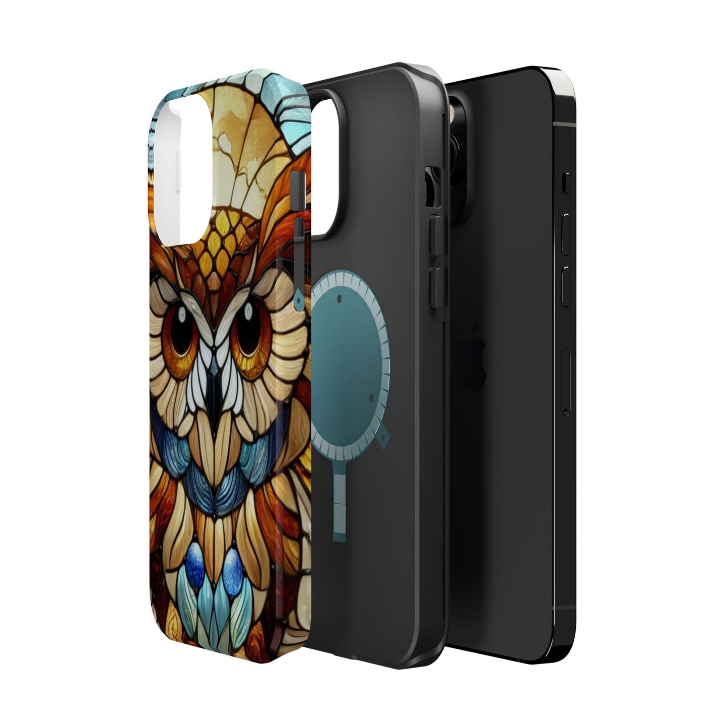 Bohemian Owl MAGNETIC Phone Case for Owl Lovers- Perfect Gift for Iphone