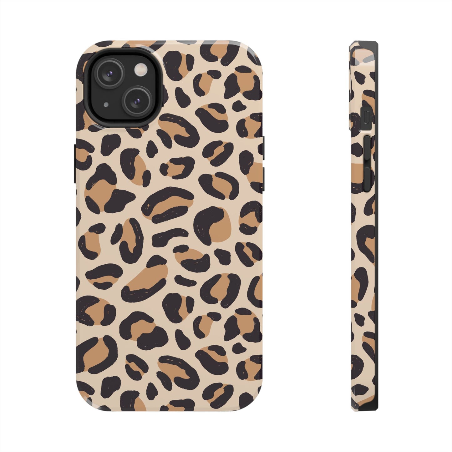 Stylish Leopard Print Tough Phone Cases