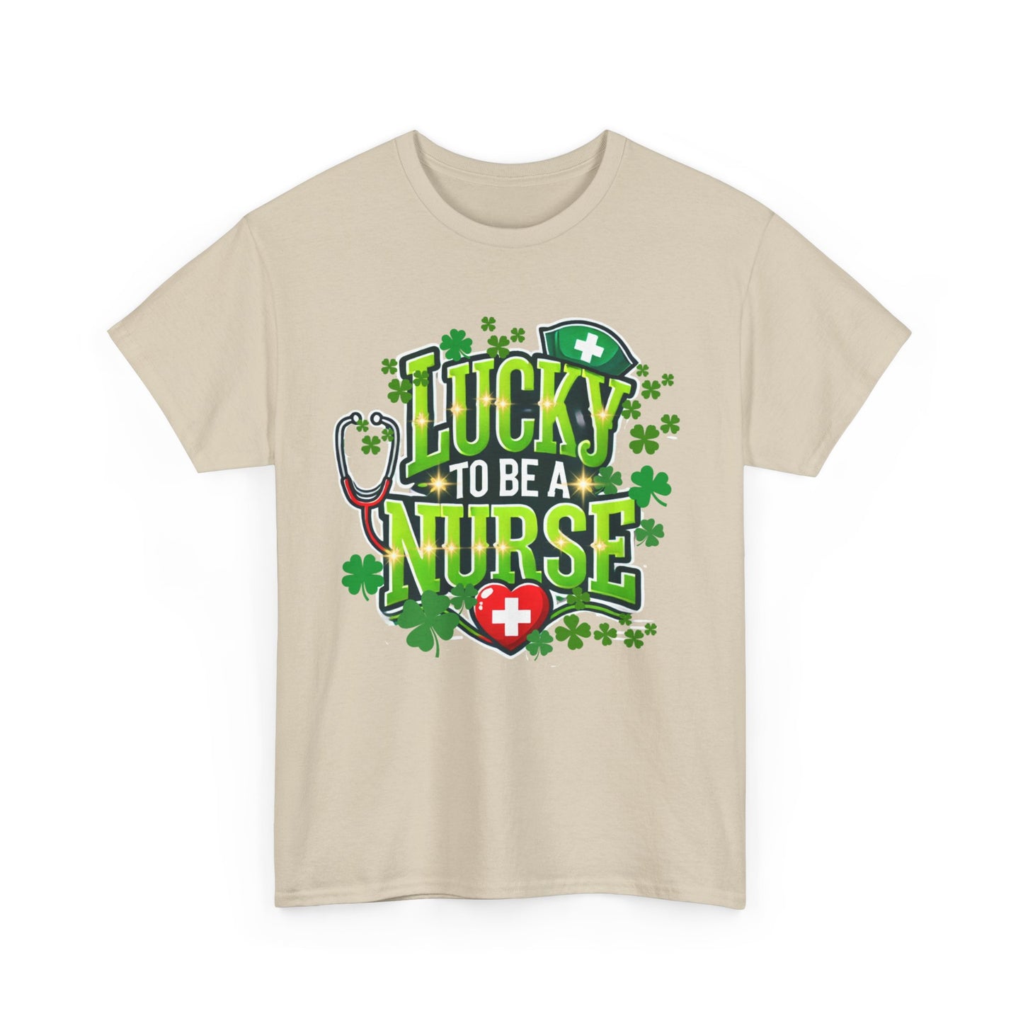 Lucky to be a Nurse Tee, St. Patrick's Day Gifts, Healthcare Appreciation,