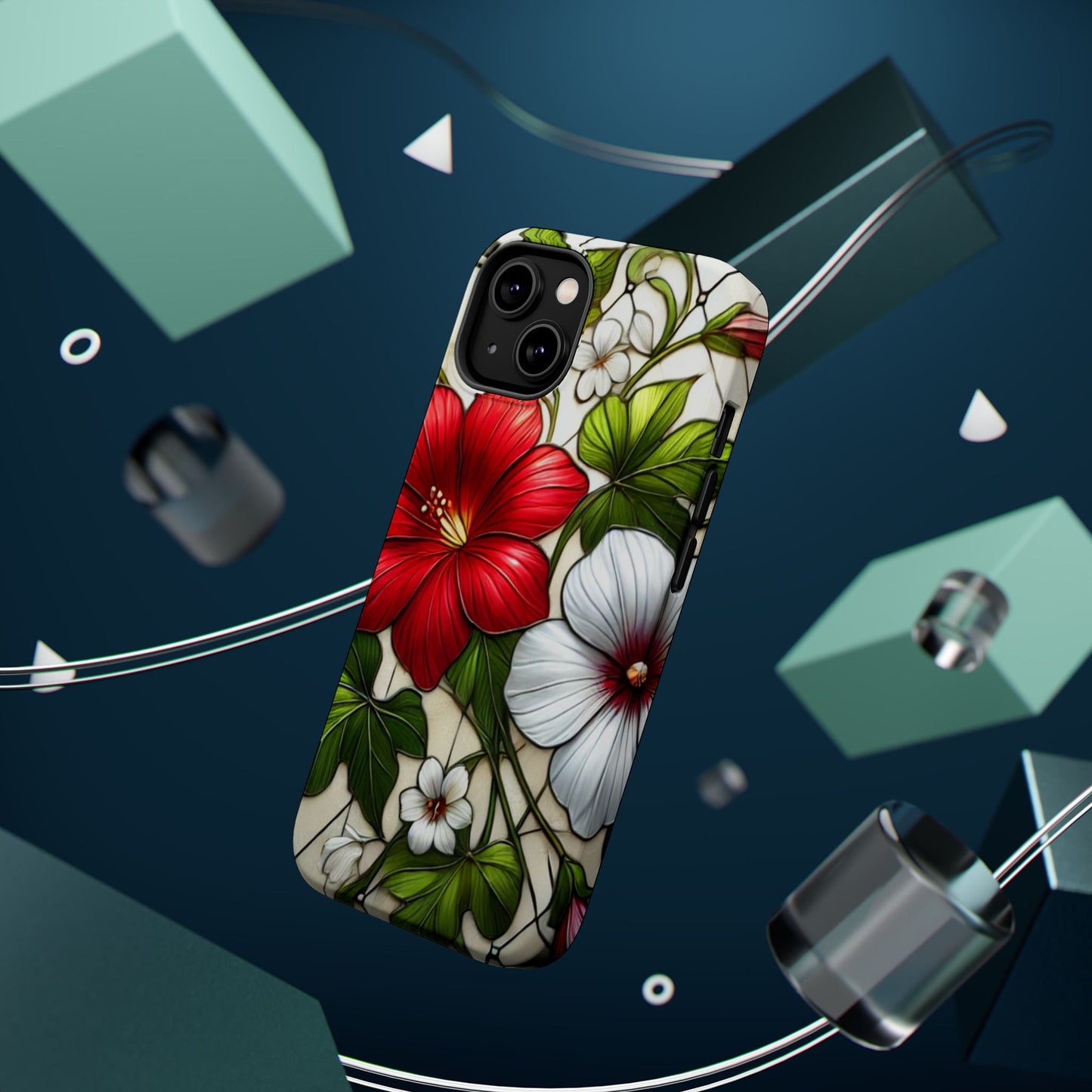 Floral MAGNETIC Phone Case - Vibrant Phone Protection - Great Gift
