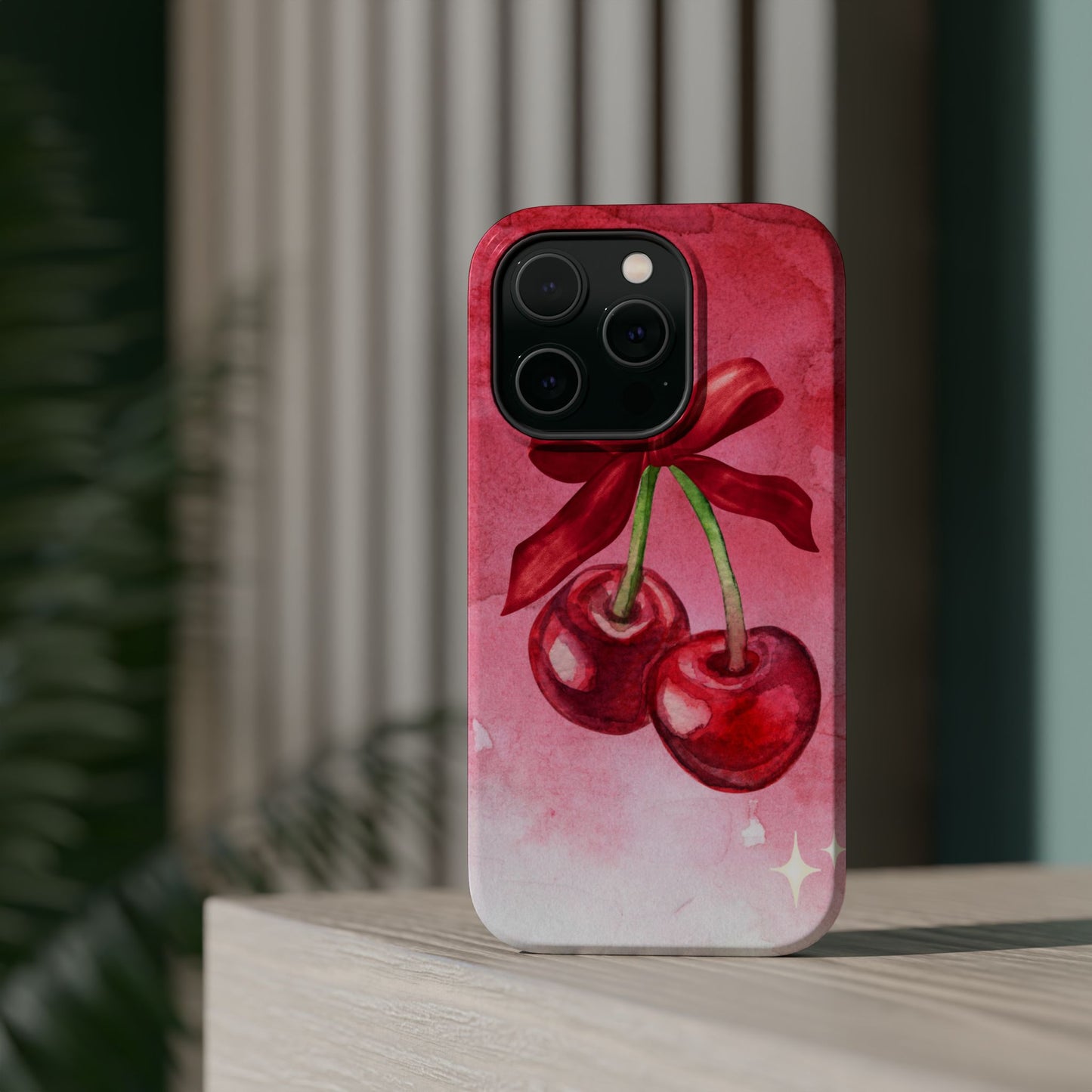 Chic Cherry Magnetic Tough Cases for iPhone