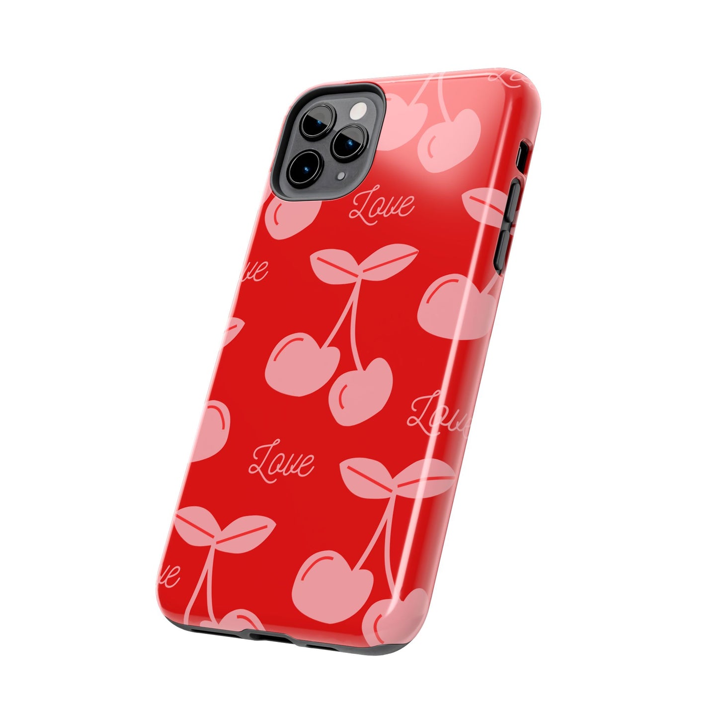 Cute Cherry Love Tough Phone Cases