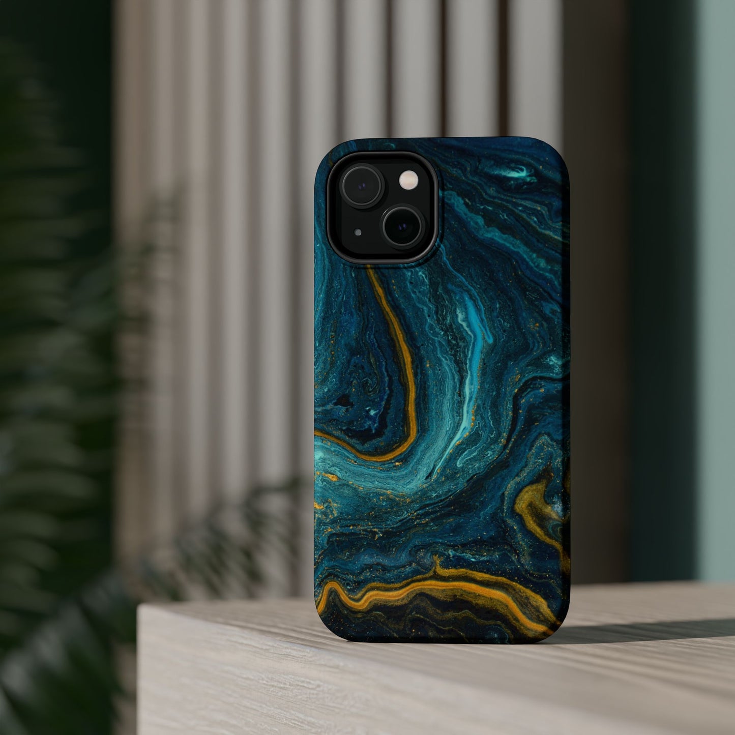 Marble Print MAGNETIC, Unique Tough Phone Case