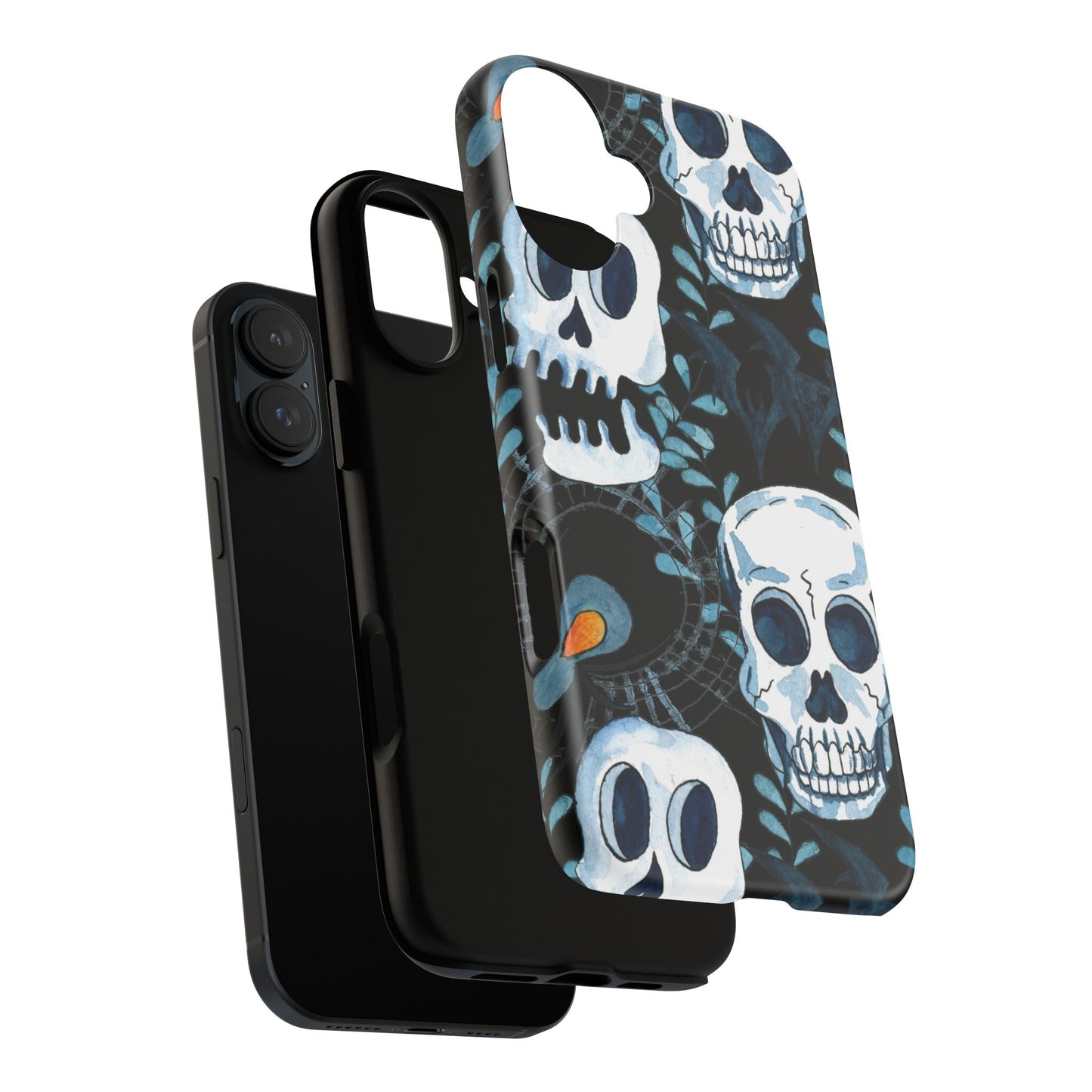 Halloween, Skull, Gothic Phone Case for Iphone - FREE Shipping