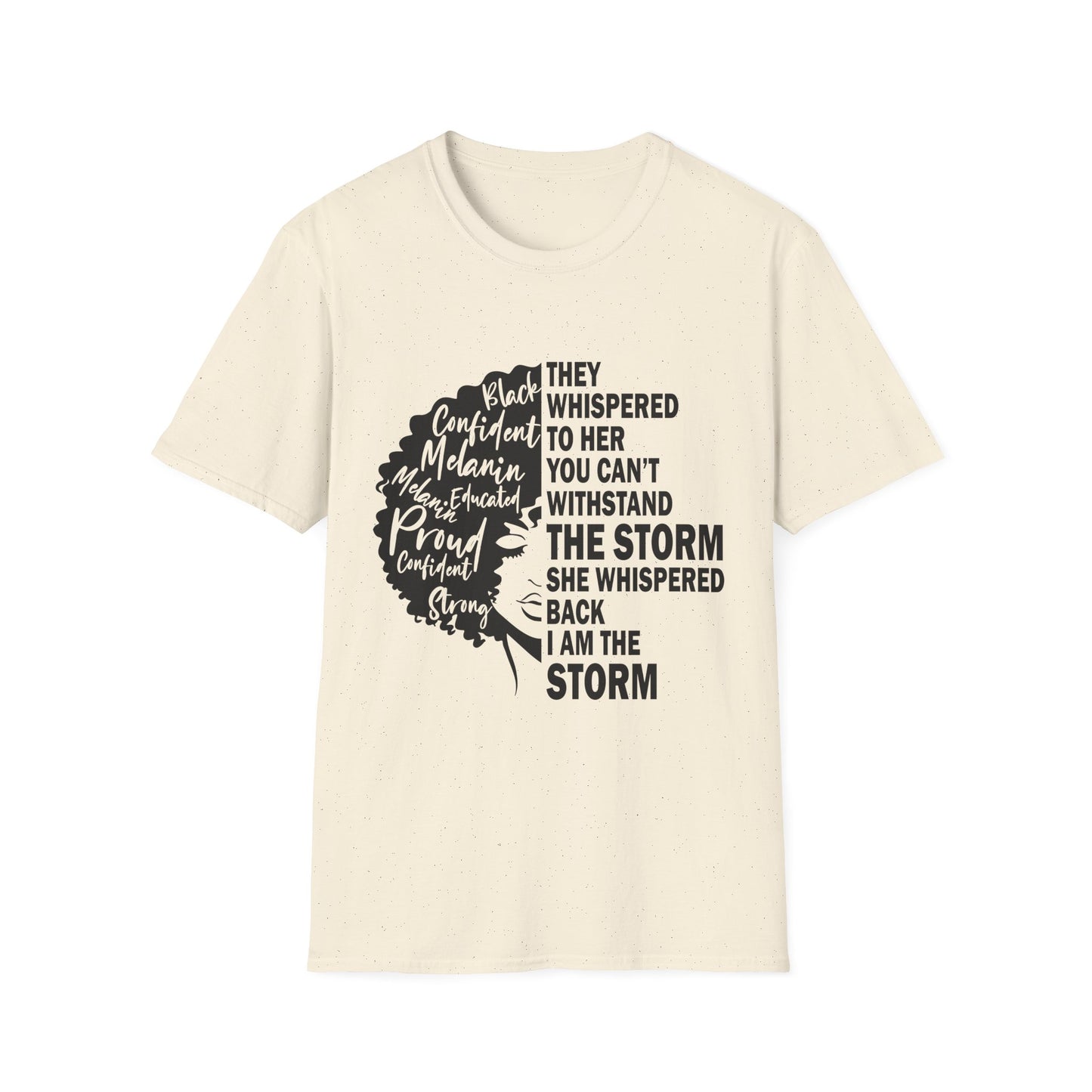 Empowered Black Woman T-Shirt - Inspirational Graphic Tee