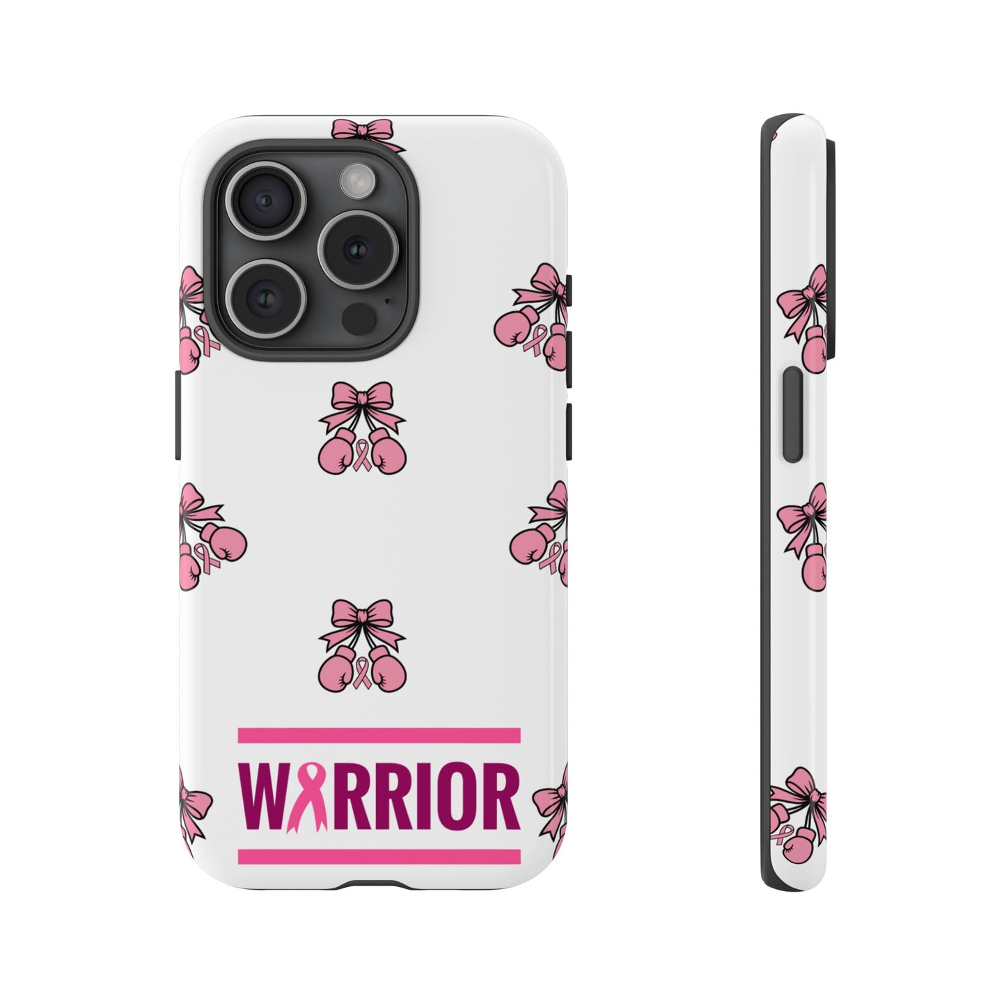Phone Case - Pink Warrior Cancer Awareness Gift for Breast Cancer Survivor for Iphone
