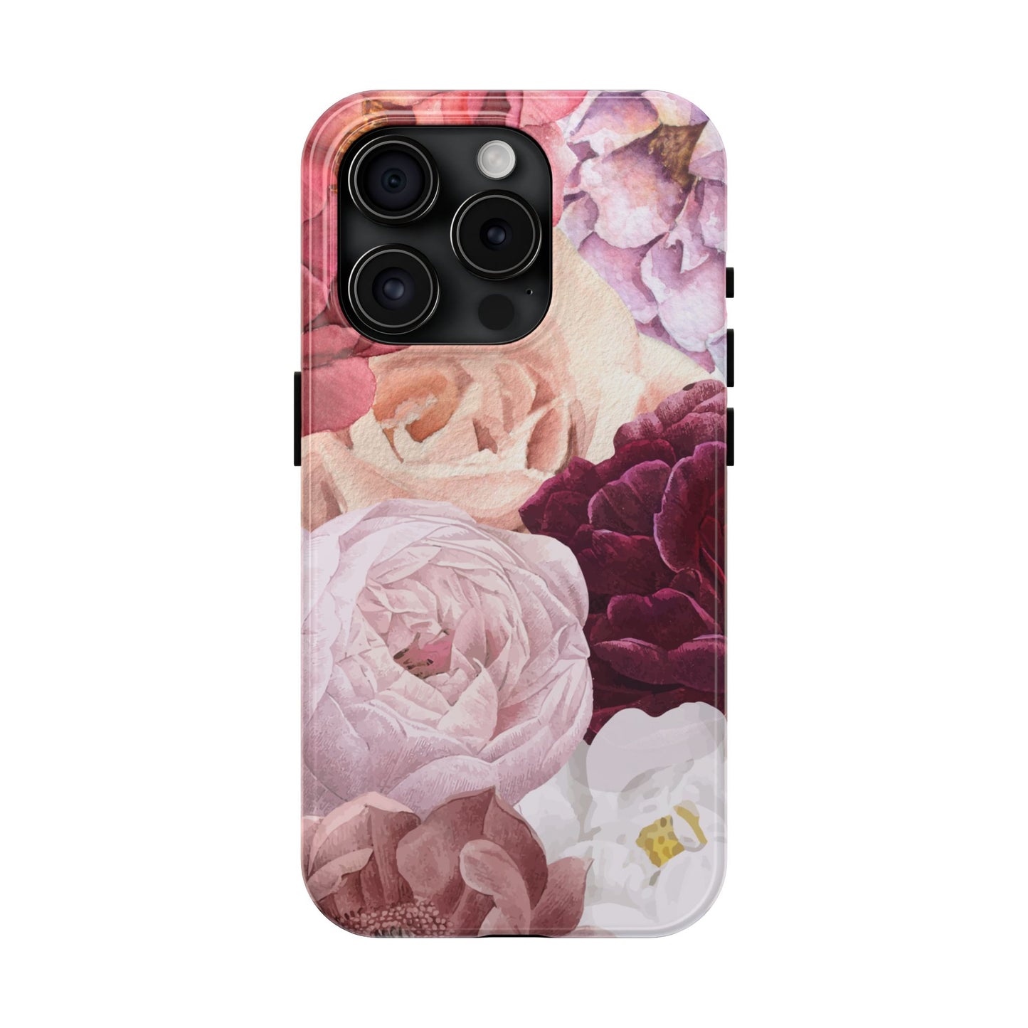 Elegant Protection for Every Occasion Floral Tough Phone Case