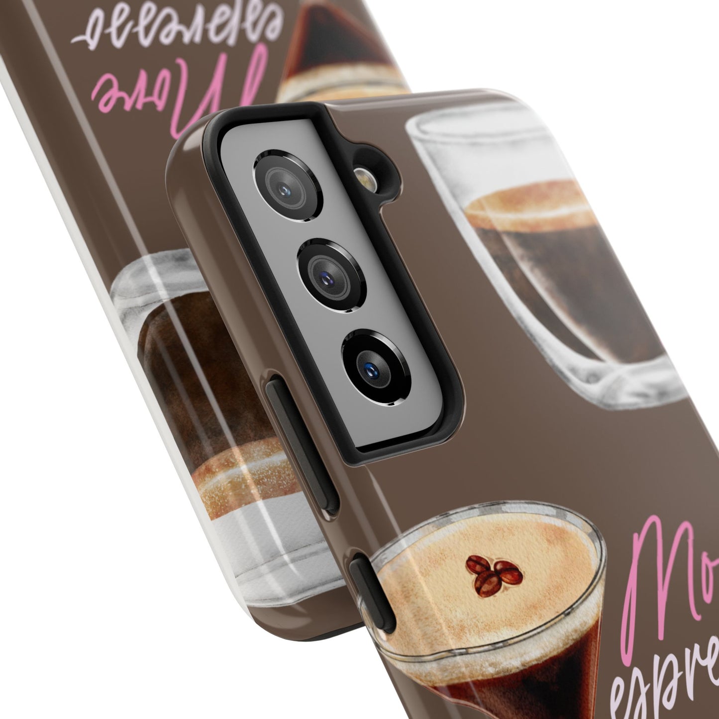 Stylish Coffee Phone Case, Espresso Lovers Gift, Cute Tough Case, Coffee Aesthetic, Phone Accessory for Baristas
