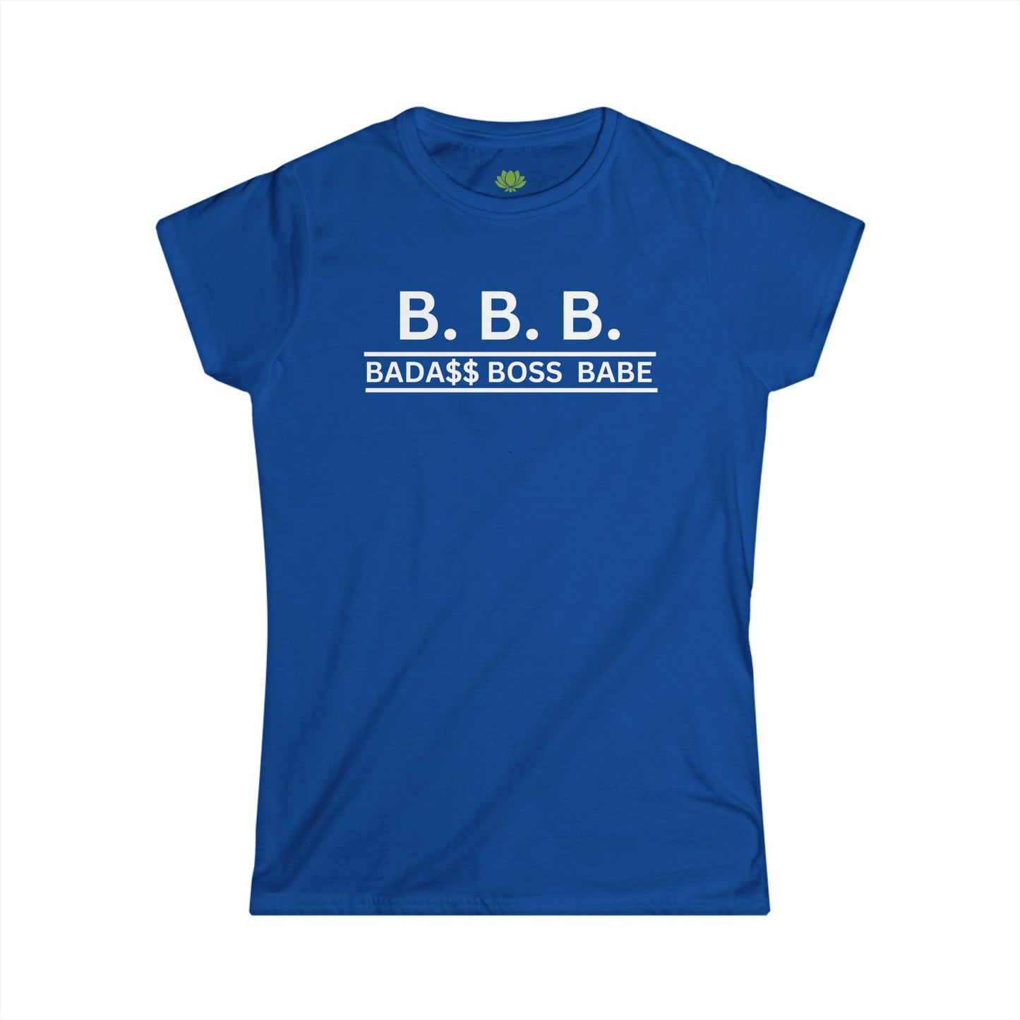 Badass Boss Babe Women's Softstyle Tee - Empowering Graphic Tee