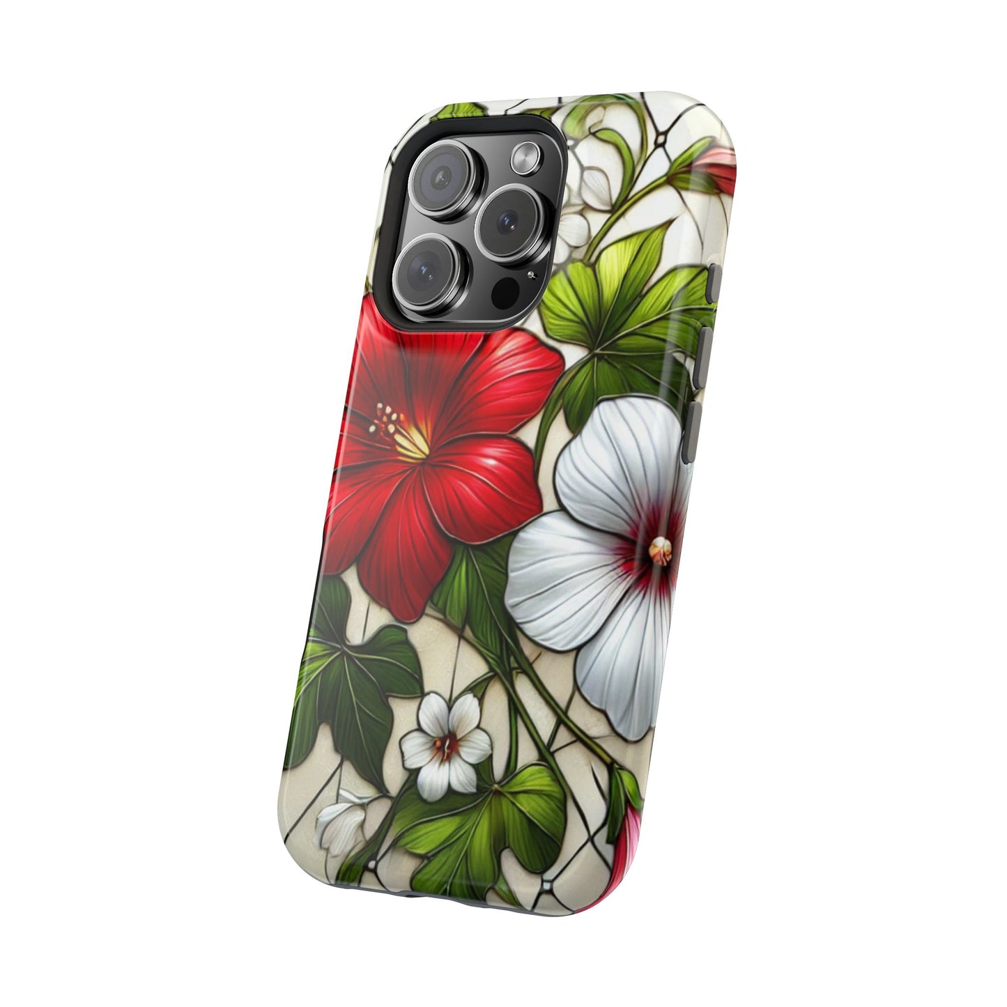 Floral MAGNETIC Phone Case - Vibrant Phone Protection - Great Gift