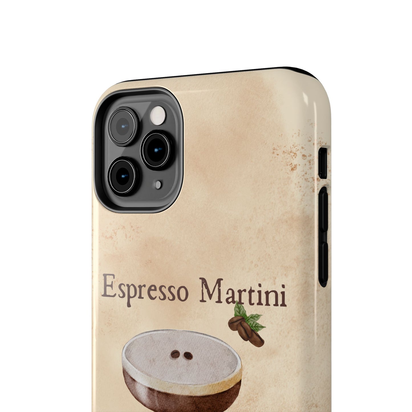 Espresso Martini Tough Phone Cases | Stylish Drink Design | Unique Gift for Cocktail Lovers | Perfect for Any Occasion