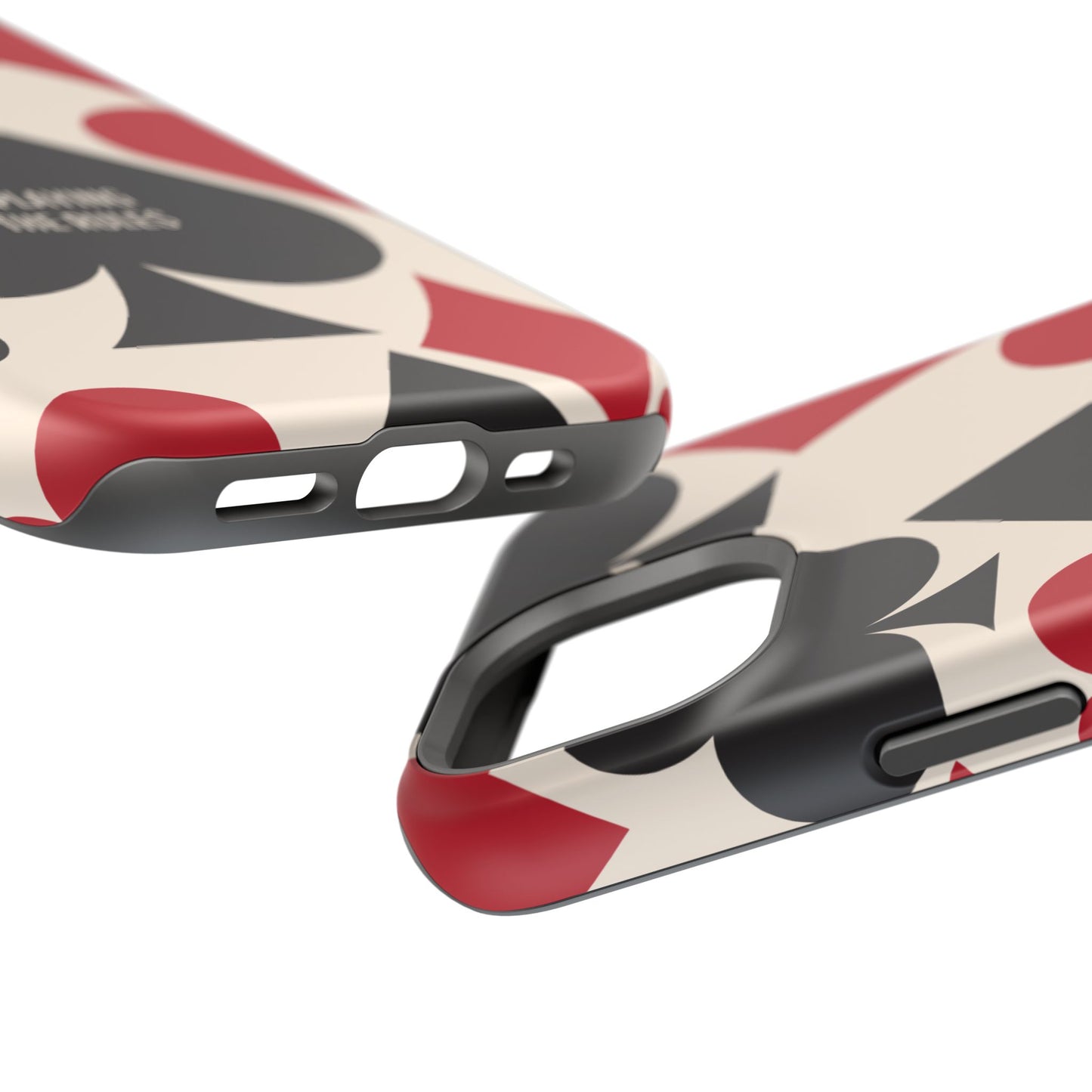 Bold Playing Card Tough Phone Case - Not Playing by the Rules for Iphone