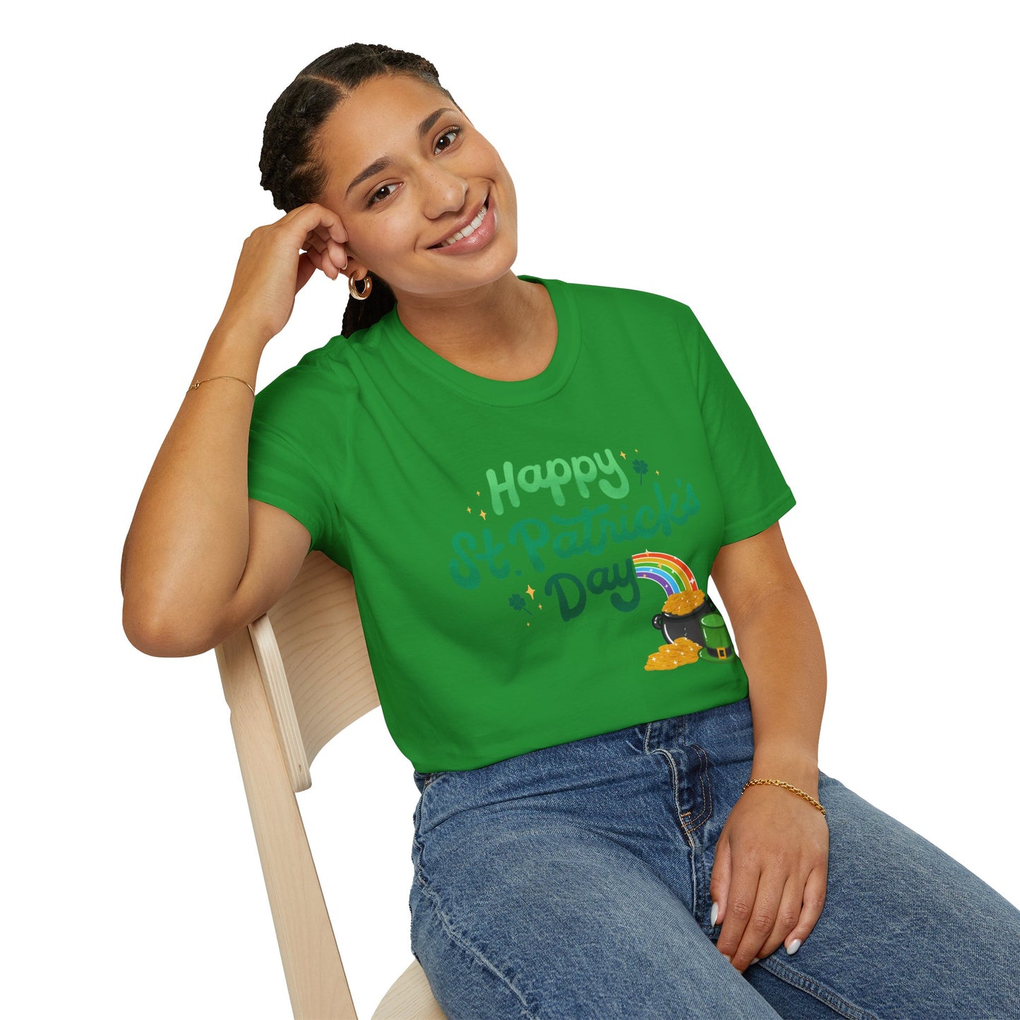 Happy St. Patrick's Day Unisex Softstyle T-Shirt