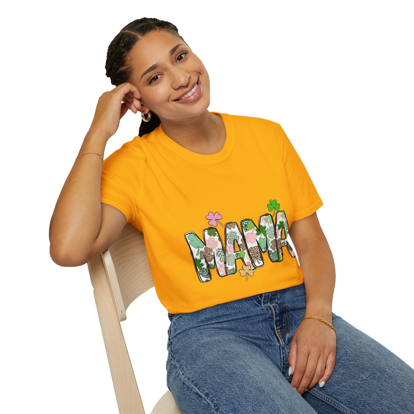 Floral Mama Unisex TShirt - Perfect for Mother's Day & Casual Wear