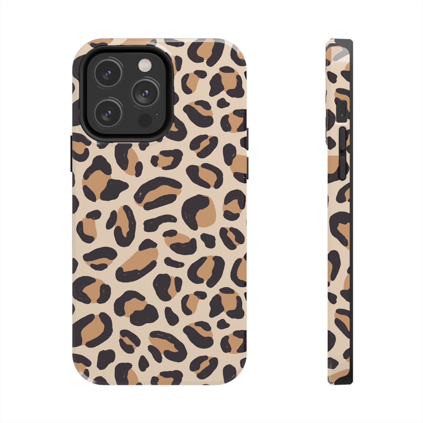 Stylish Leopard Print Tough Phone Cases