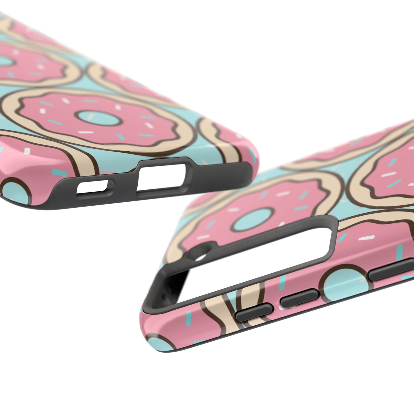 Cute Donut Pattern Tough Phone Case