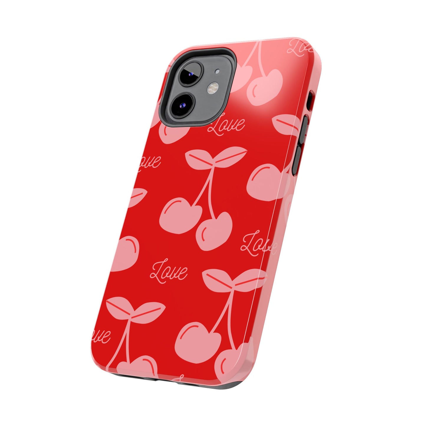 Cute Cherry Love Tough Phone Cases