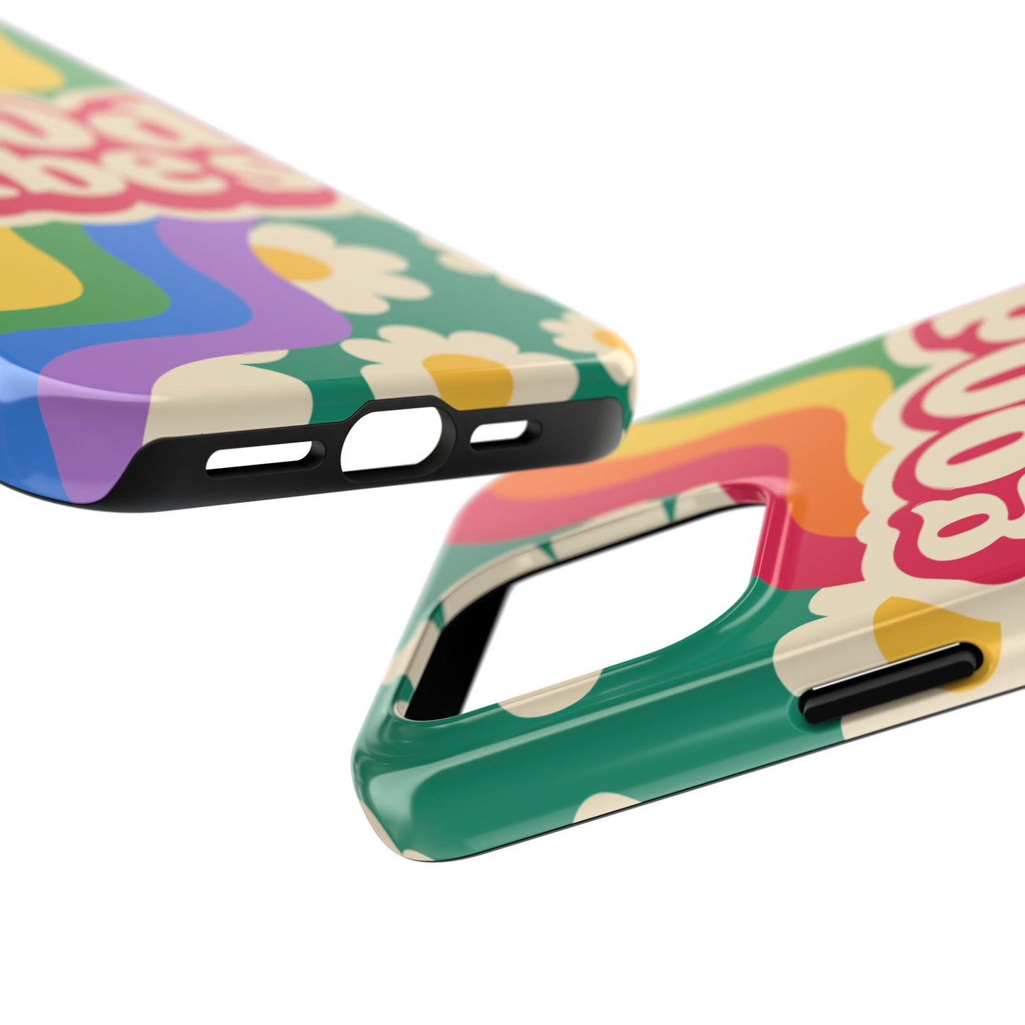 Good Vibes Tough Phone Cases, Colorful, Cheerful Phone Protection, Gifts for Friends