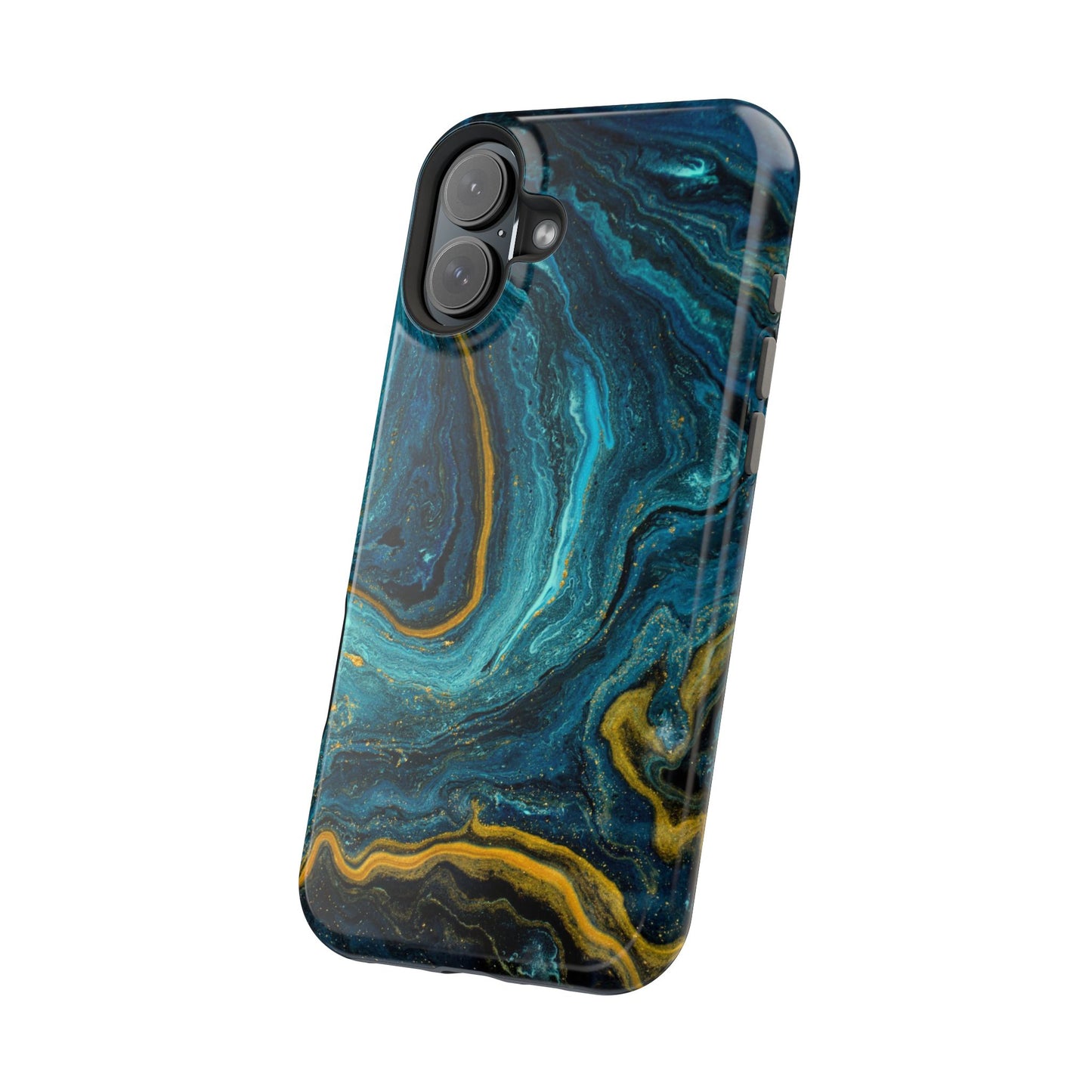 Marble Print MAGNETIC, Unique Tough Phone Case