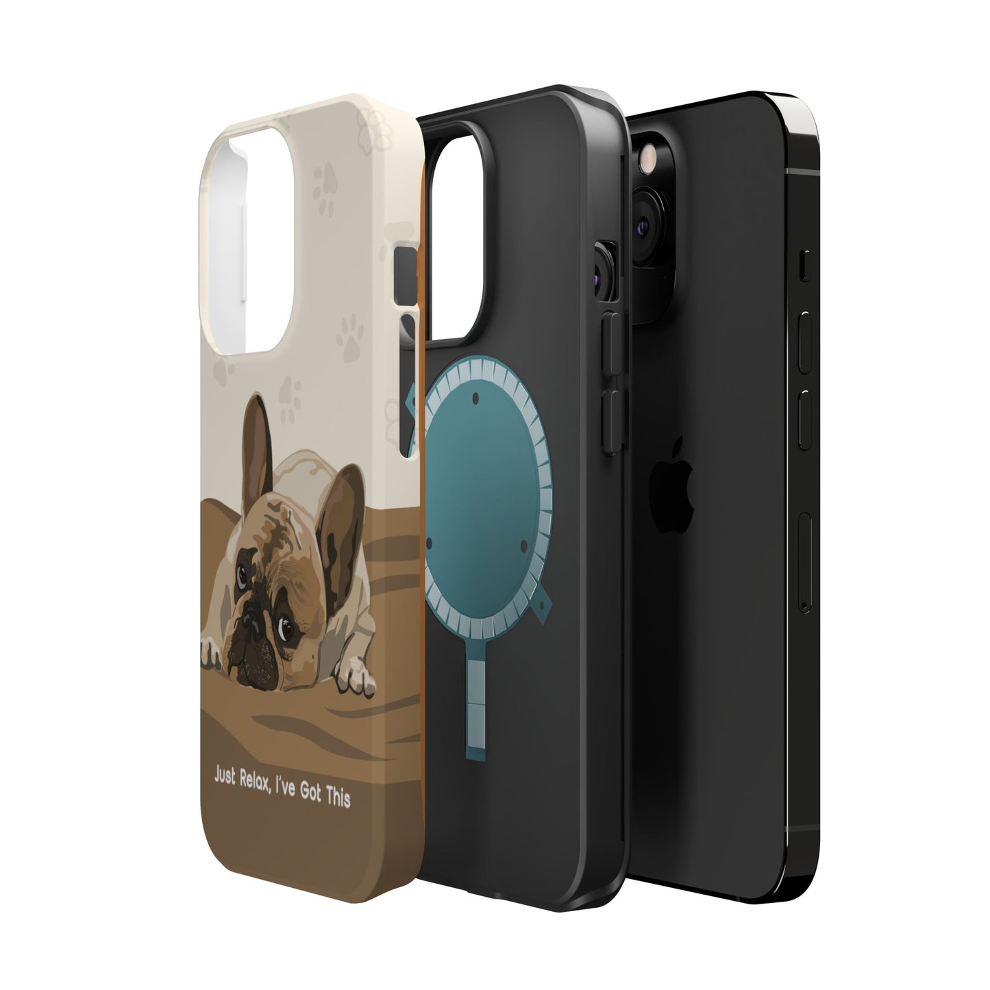 Cute Dog Tough MAGNETIC Phone Case - Just Relax, I’ve Got This