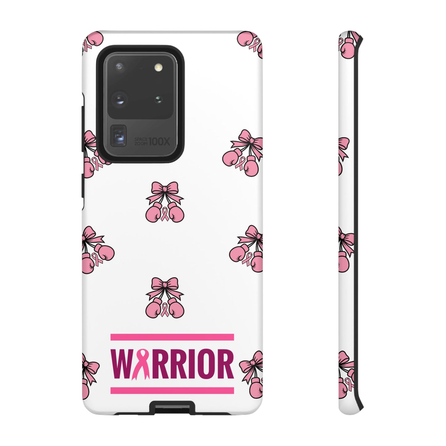 Phone Case - Pink Warrior Cancer Awareness Gift for Breast Cancer Survivor for Samsung
