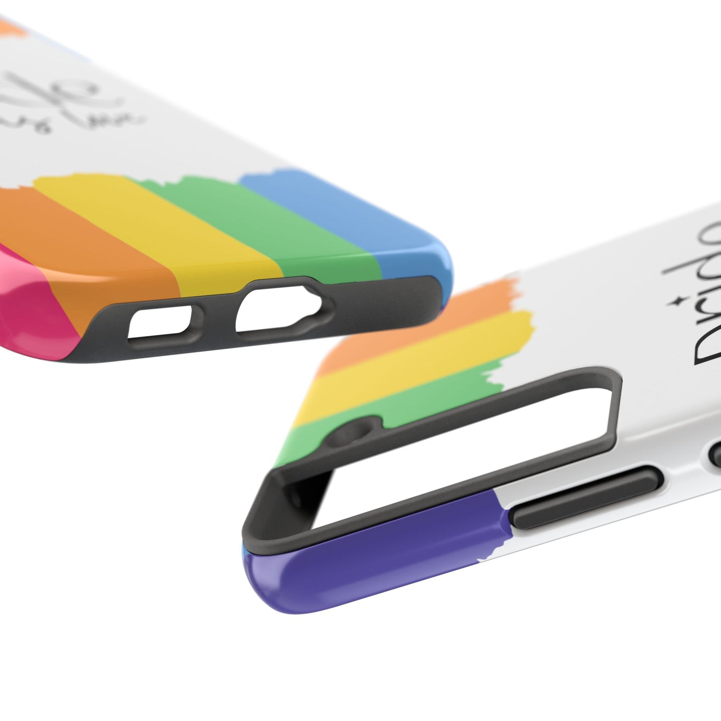 Pride - Love is Love, LGBTQ+, Rainbow Tough Phone Case