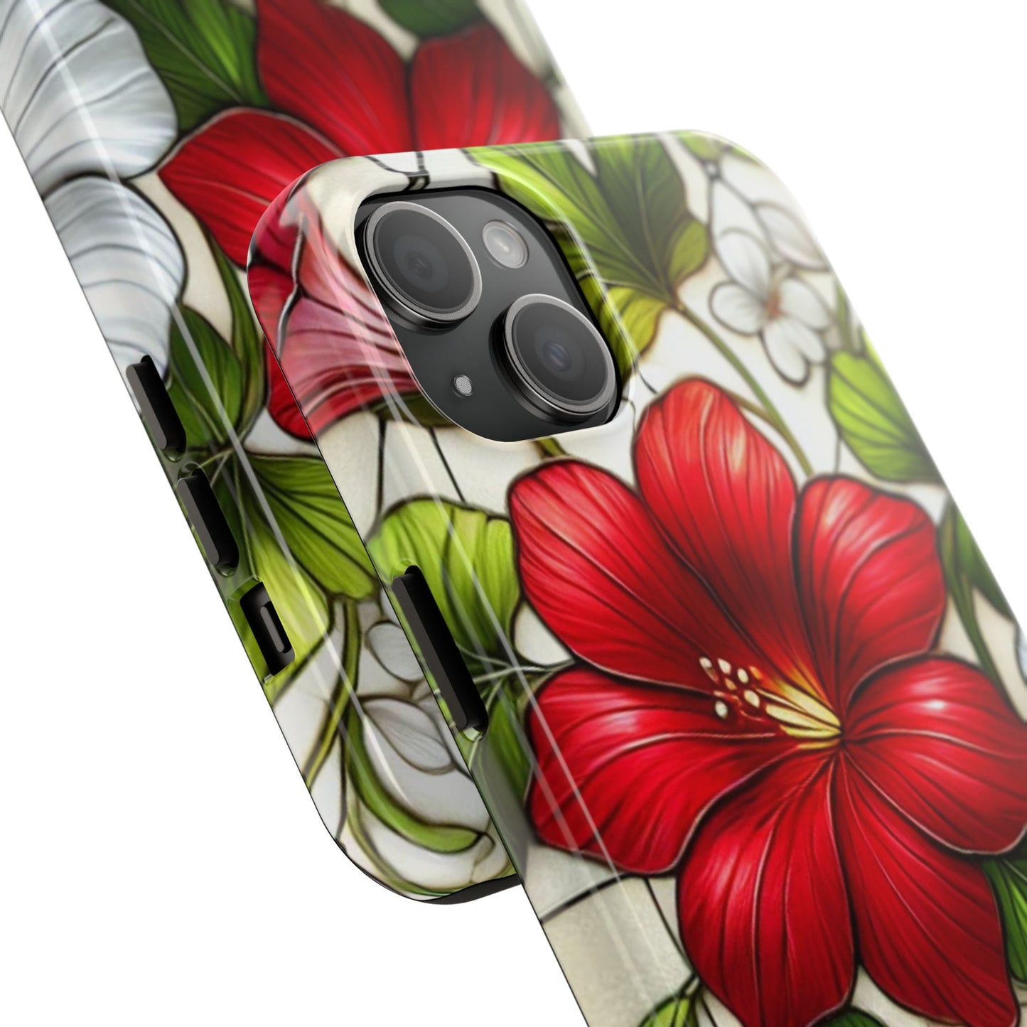 Tough Phone Case with Vibrant Floral Design - Perfect Gift for Nature Lovers