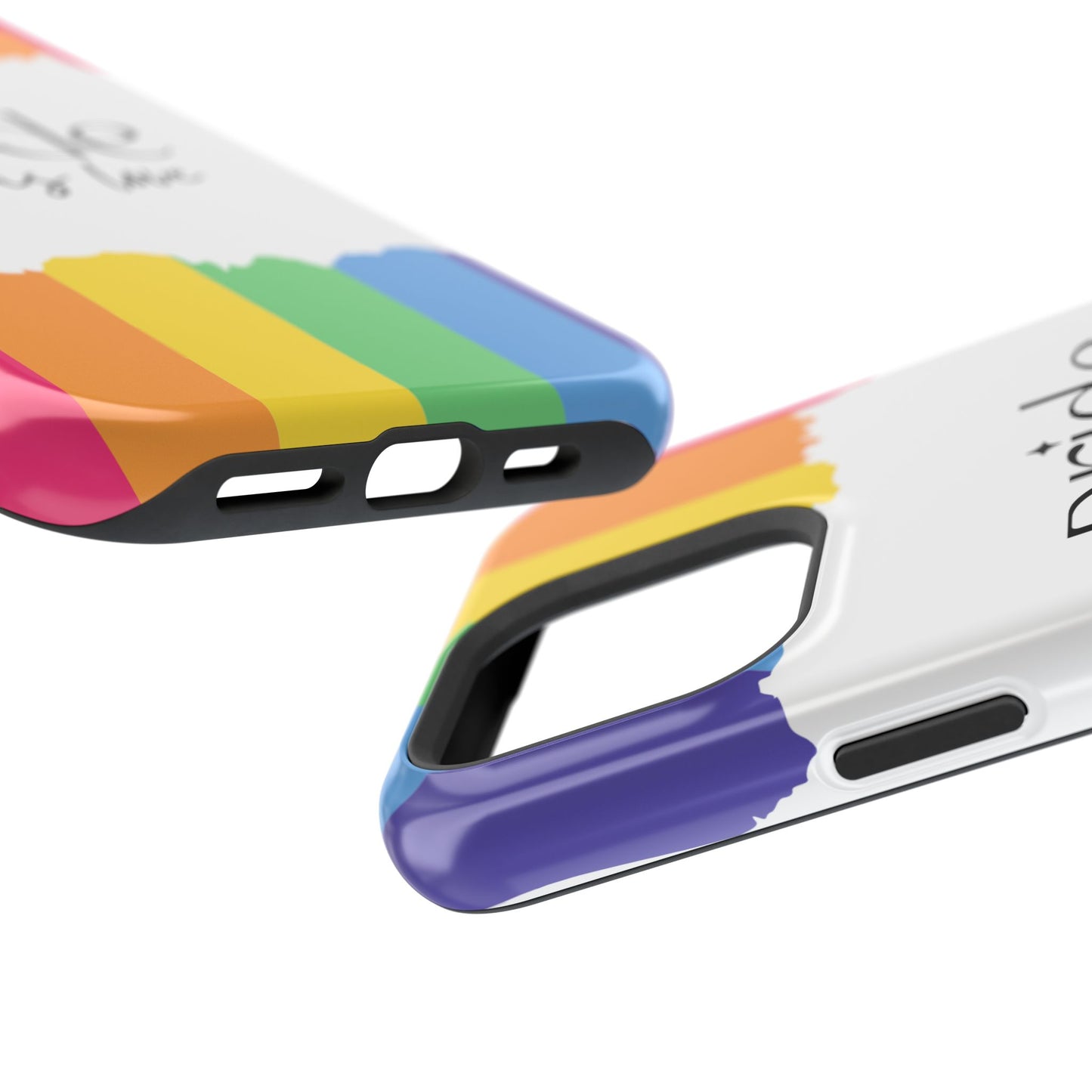 Pride - Love is Love, LGBTQ+, Rainbow Tough Phone Case