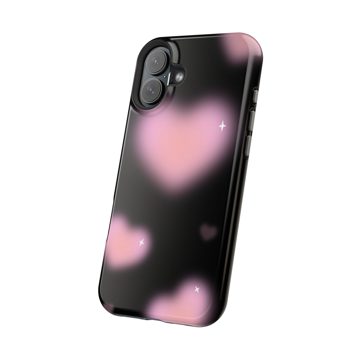 Romantic Pink Heart Pattern MAGNETIC Phone Case