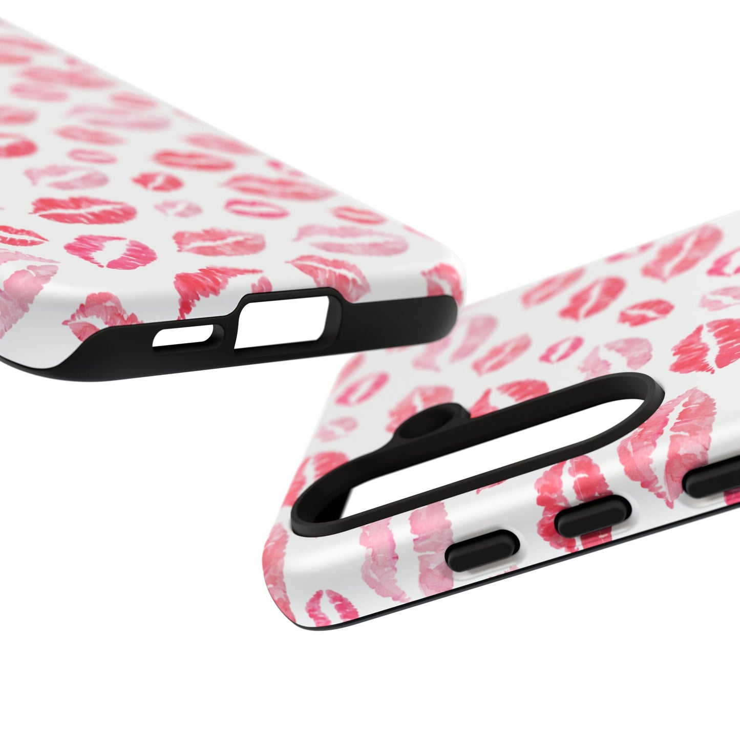 Kiss Pattern Tough Phone Cases, Cute, Unique for Samsung