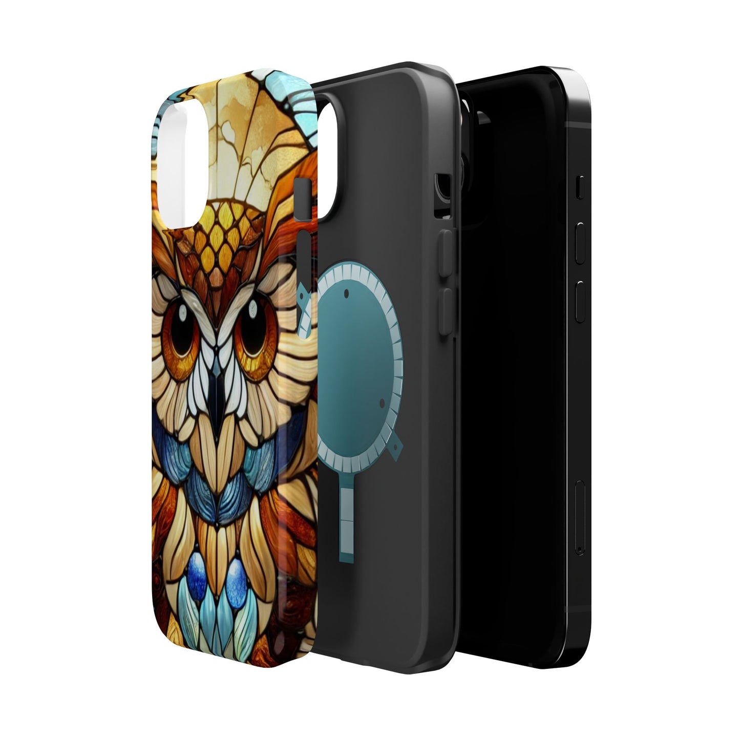 Bohemian Owl MAGNETIC Phone Case for Owl Lovers- Perfect Gift for Iphone