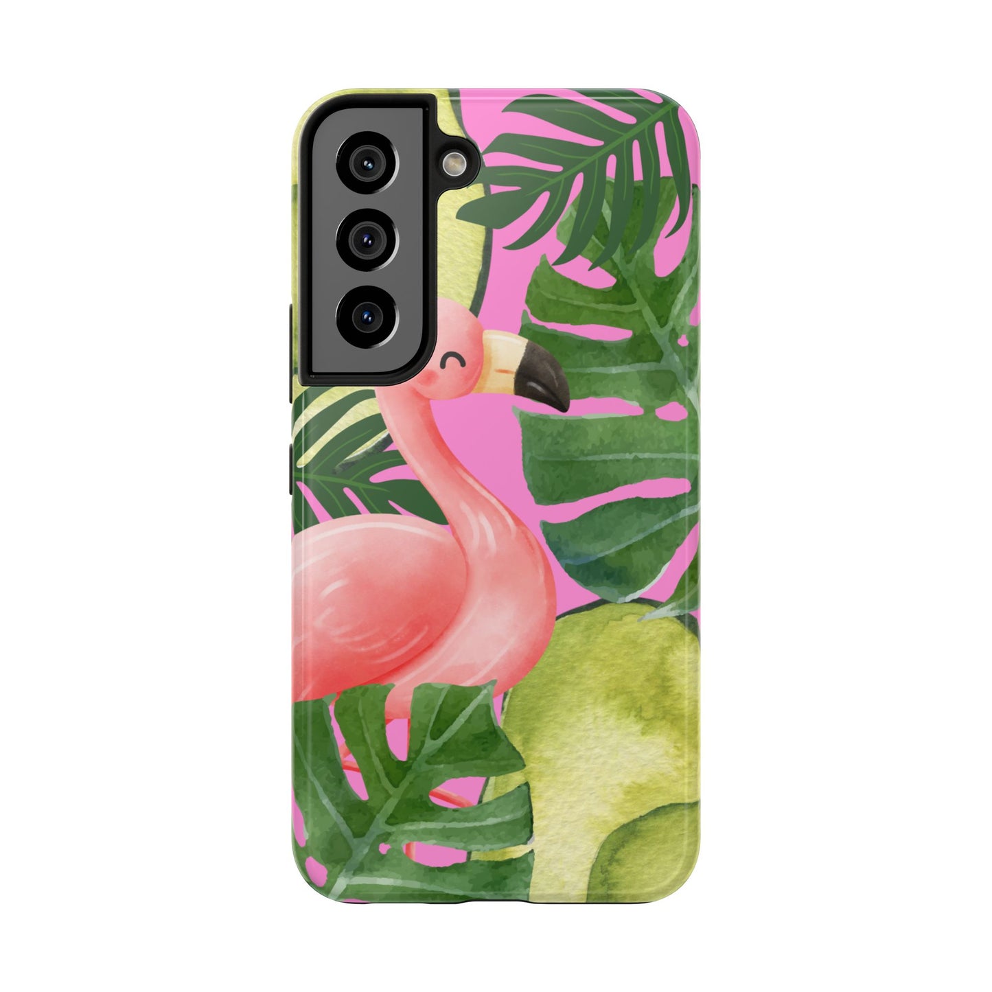 Tropical Flamingo, Cute, Summer Vibes Tough Phone Case